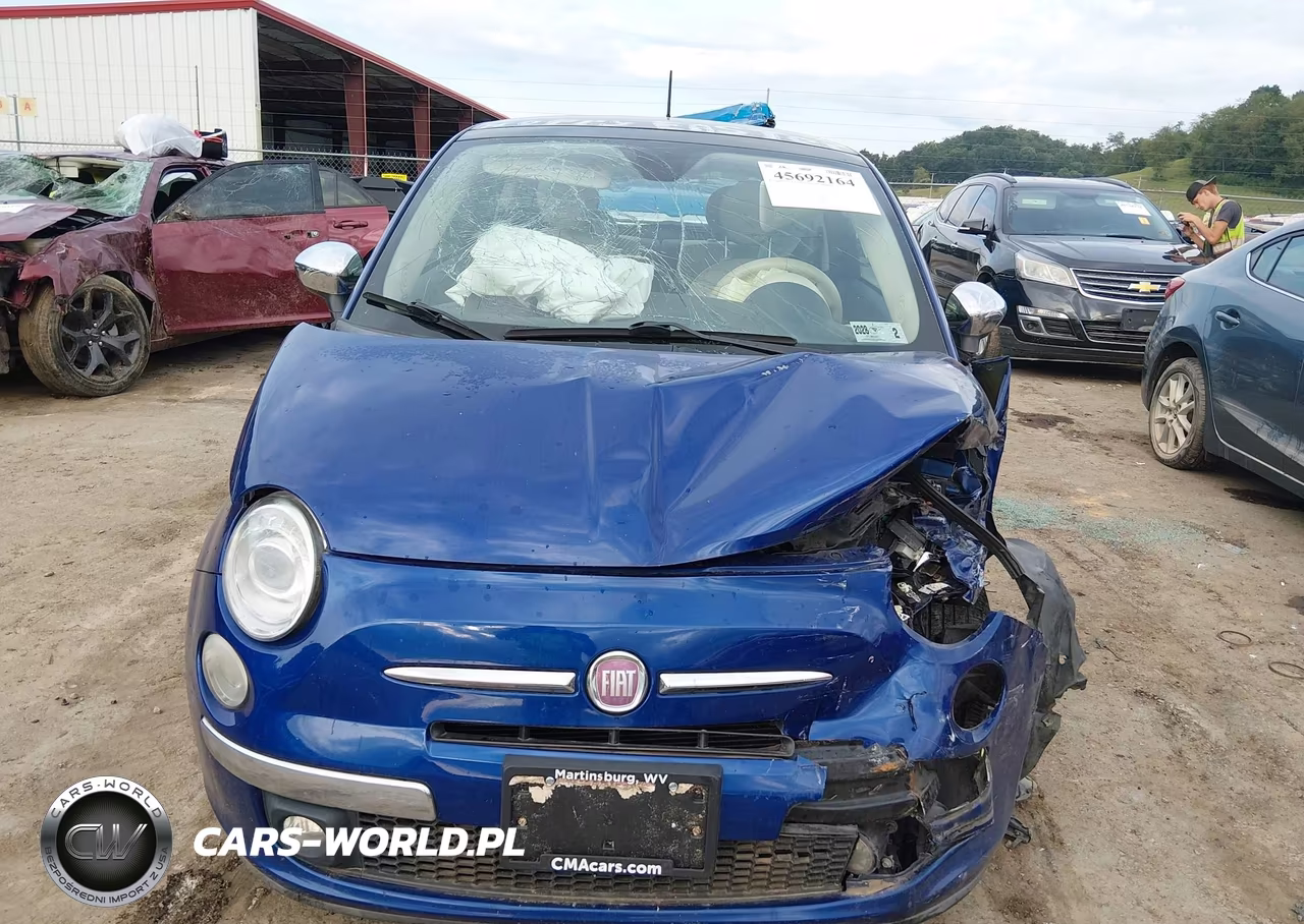 2012 Fiat 500 Lounge VIN:3C3CFFCR8CT139894 - 13