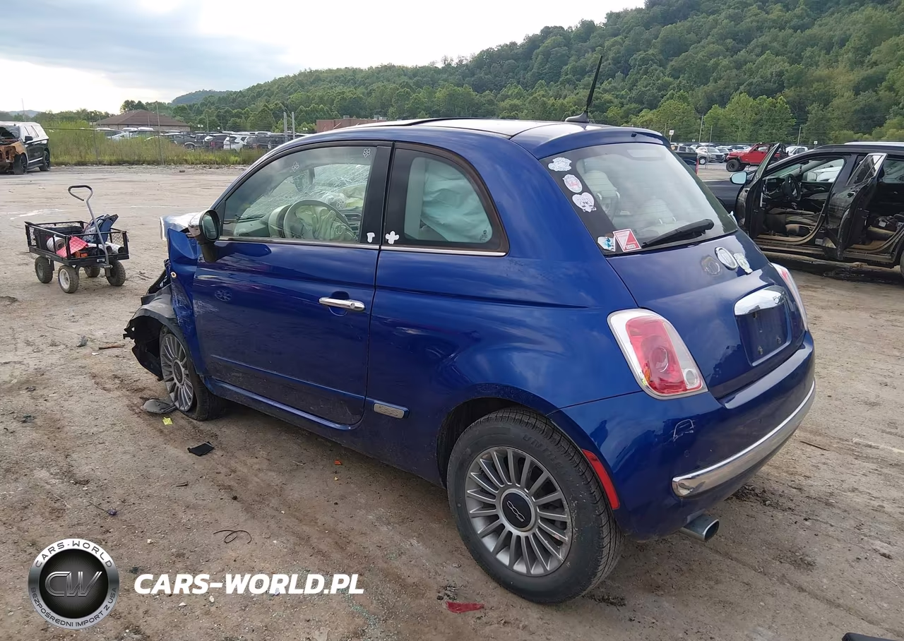 2012 Fiat 500 Lounge VIN:3C3CFFCR8CT139894 - 3