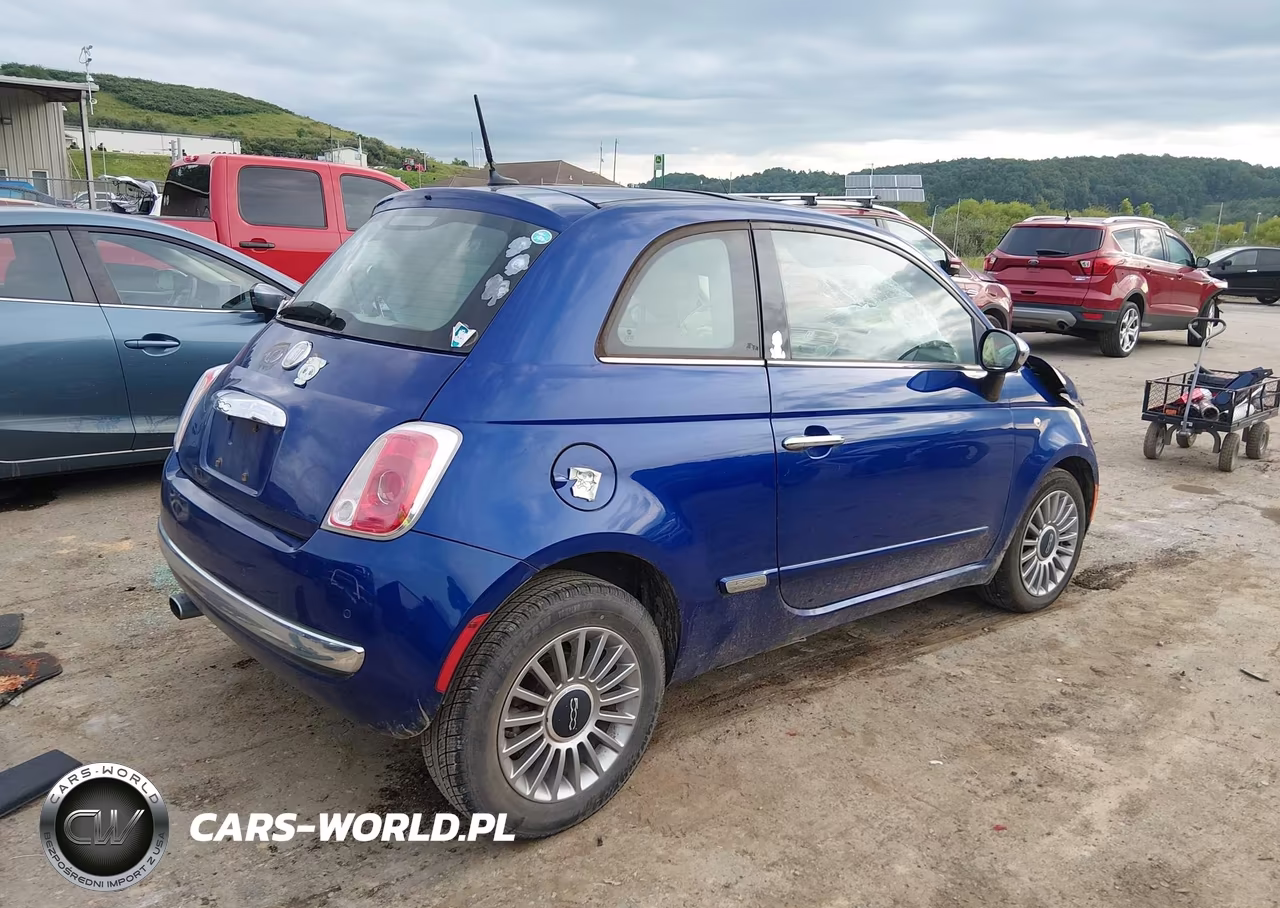 2012 Fiat 500 Lounge VIN:3C3CFFCR8CT139894 - 4