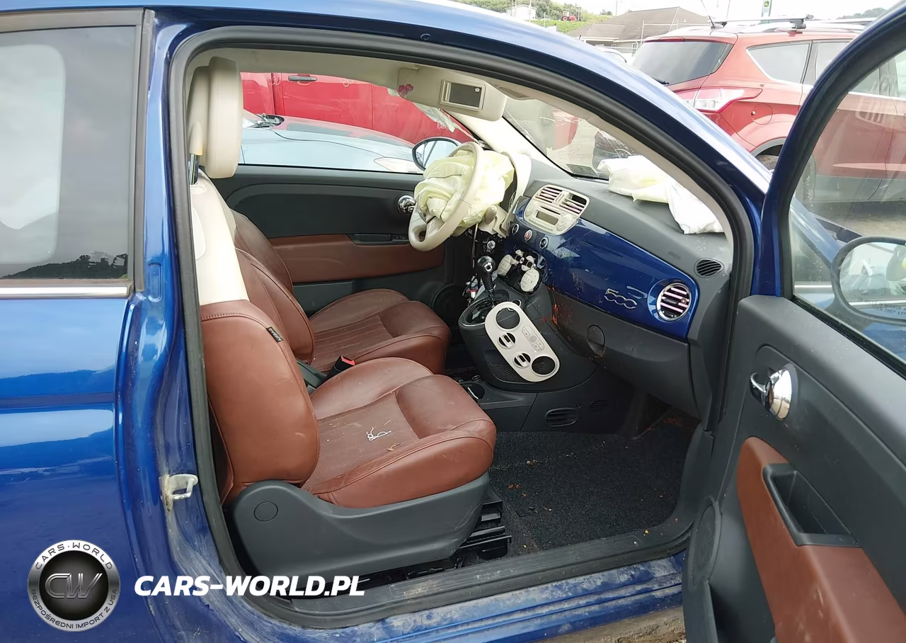 2012 Fiat 500 Lounge VIN:3C3CFFCR8CT139894 - 5