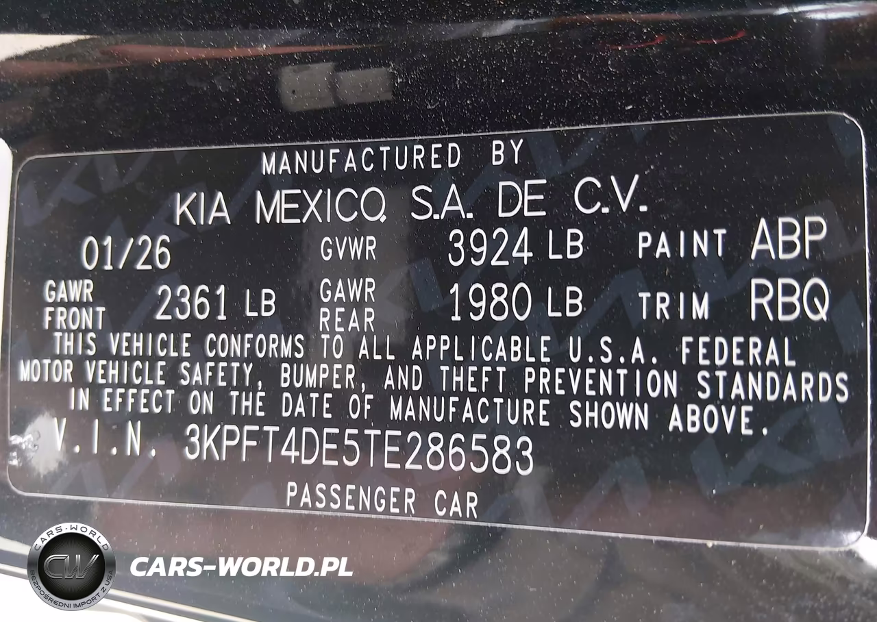 2026 Kia K4 Lxs VIN:3KPFT4DE5TE286583 - 9