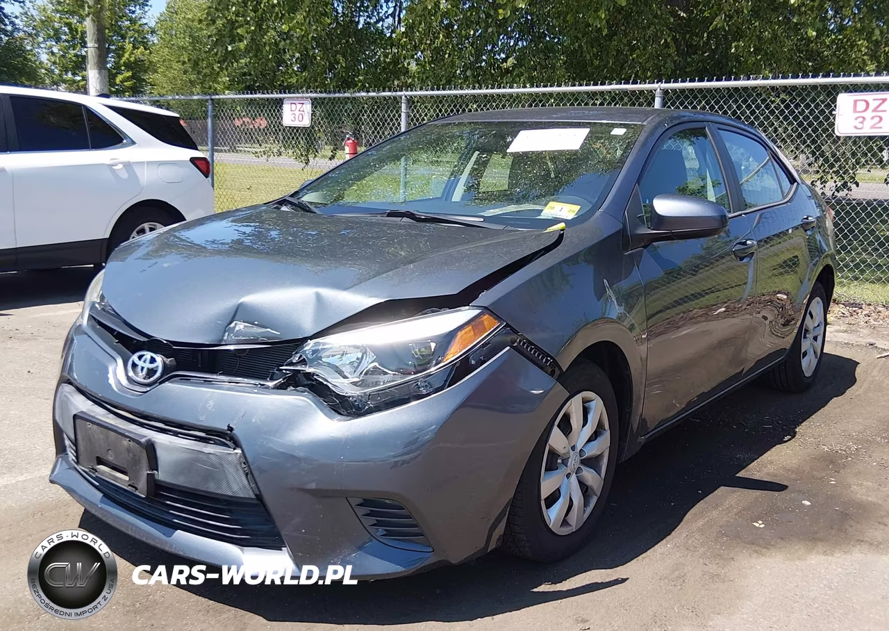 2015 Toyota Corolla Le VIN:2T1BURHE1FC316538 - 2