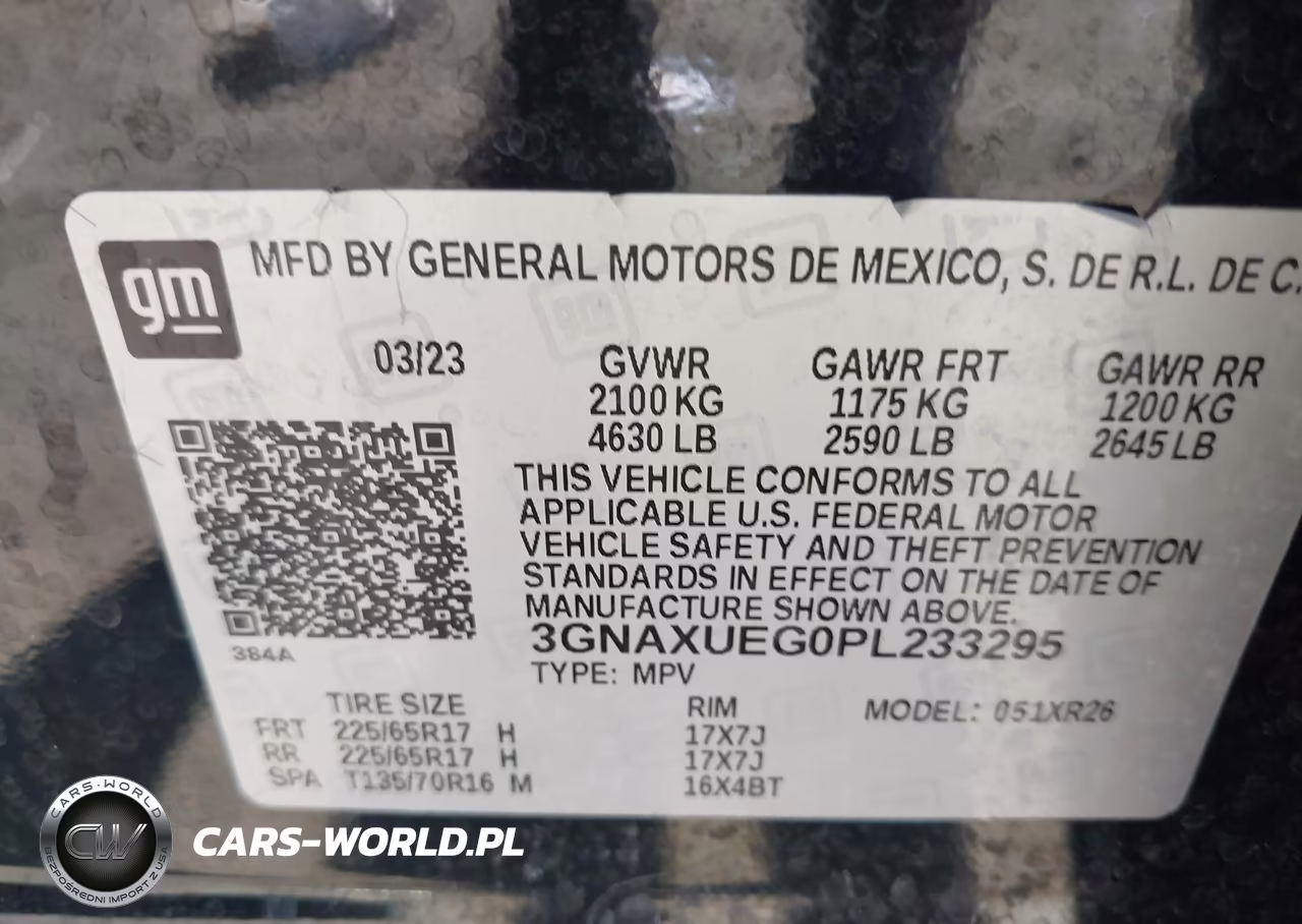 2023 Chevrolet Equinox Awd Lt VIN:3GNAXUEG0PL233295 - 9