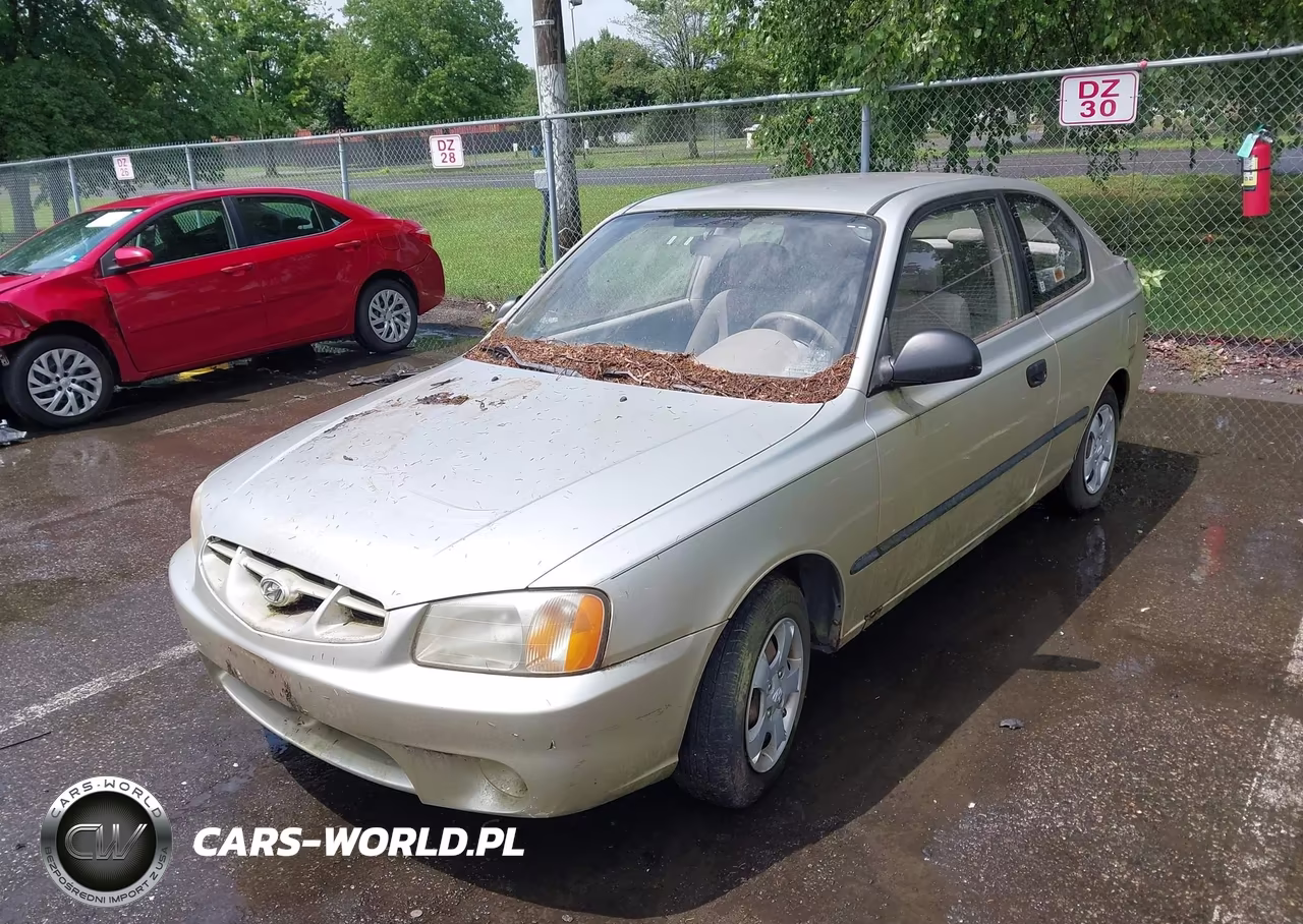 2002 Hyundai Accent L VIN:KMHCF35G22U202378 - 2