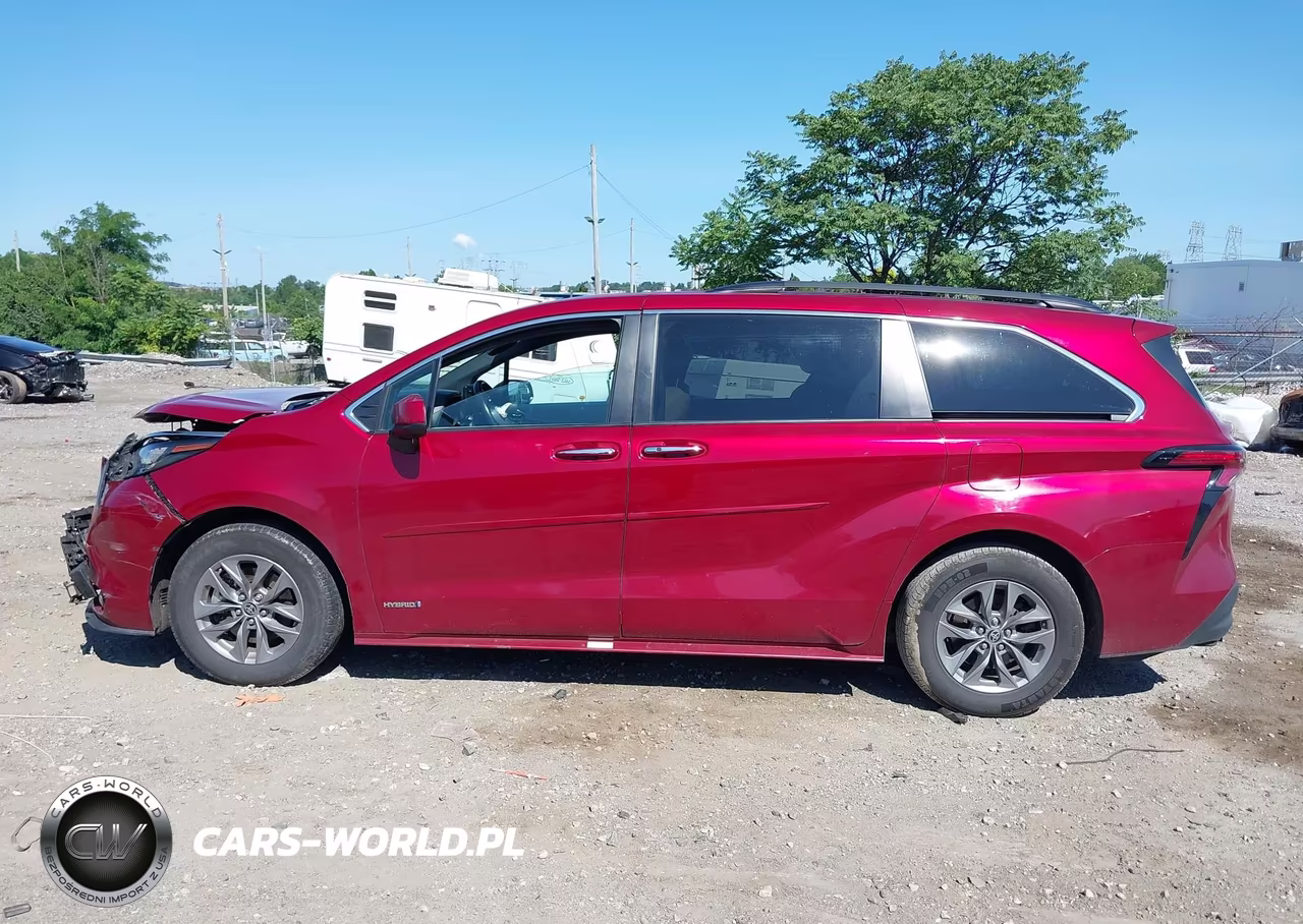 2021 Toyota Sienna Xle VIN:5TDYRKECXMS074097 - 13