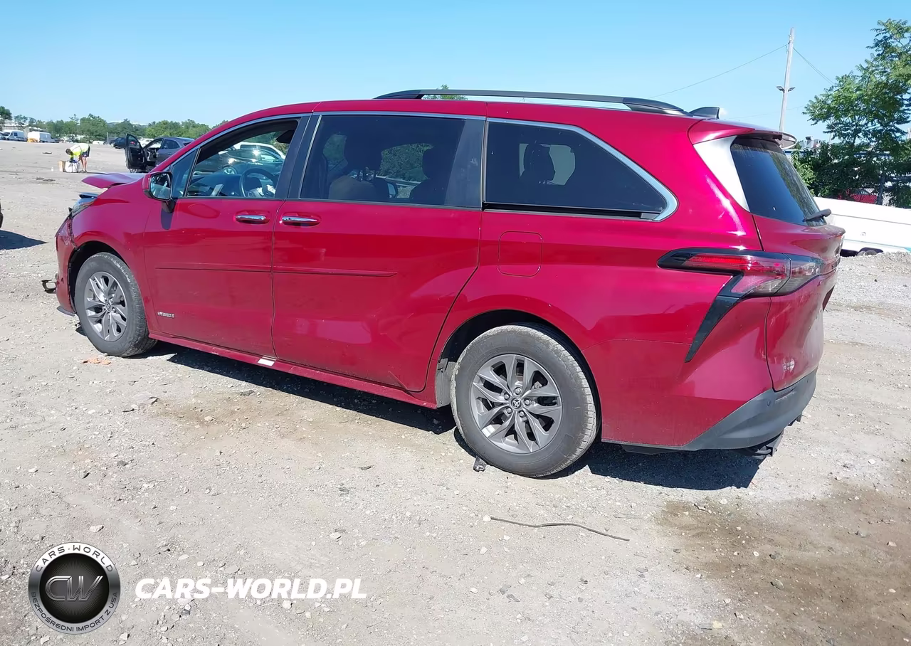 2021 Toyota Sienna Xle VIN:5TDYRKECXMS074097 - 3