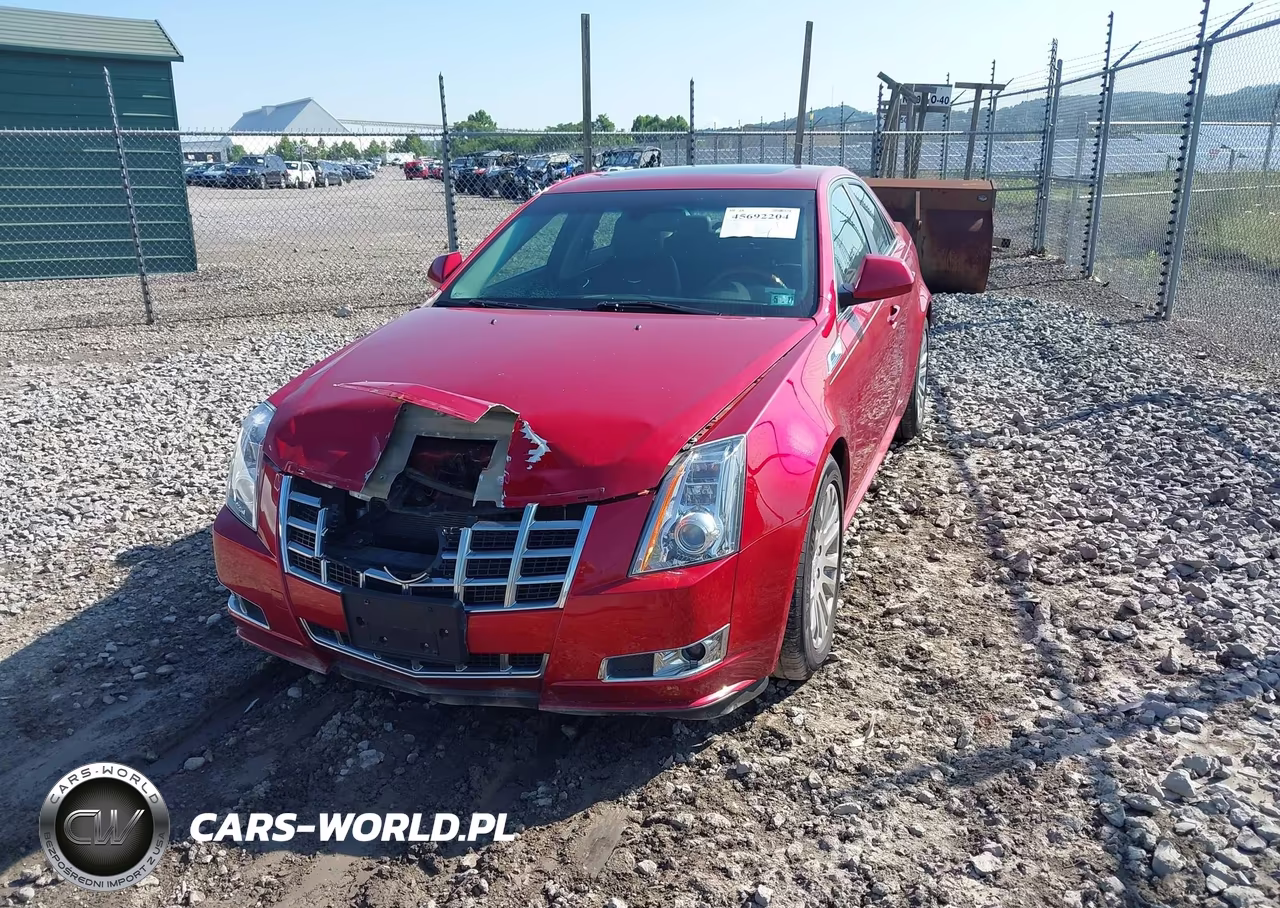 2013 Cadillac Cts Premium VIN:1G6DS5E37D0113206 - 2