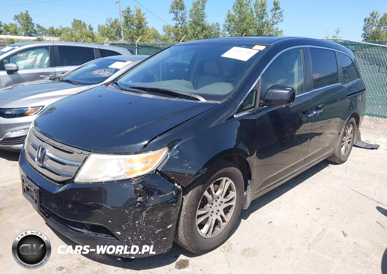 2013 Honda Odyssey Ex-L VIN:5FNRL5H60DB088348 - 2