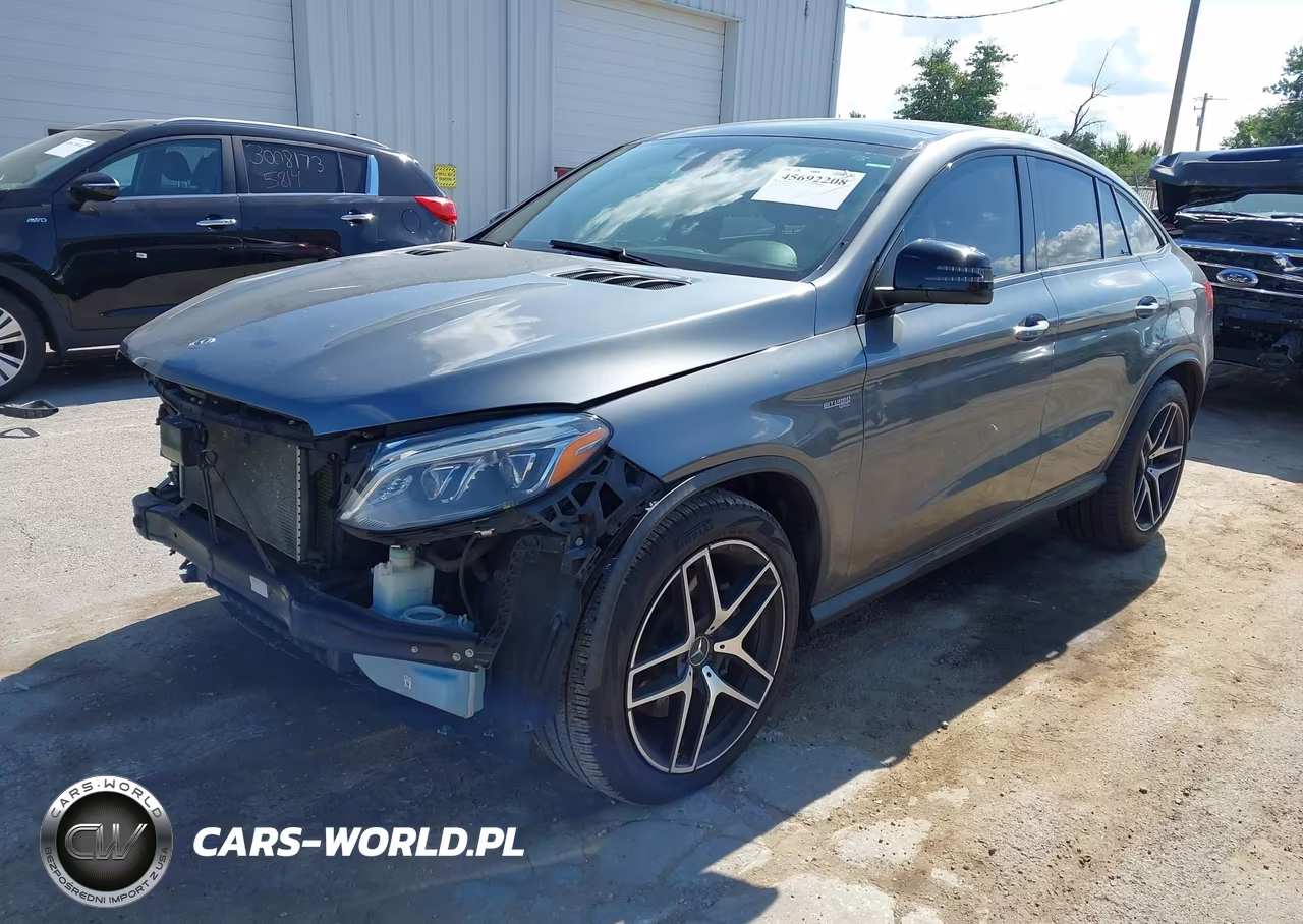 2018 Mercedes-Benz Amg Gle 43 Coupe 4Matic VIN:4JGED6EBXJA095634 - 2