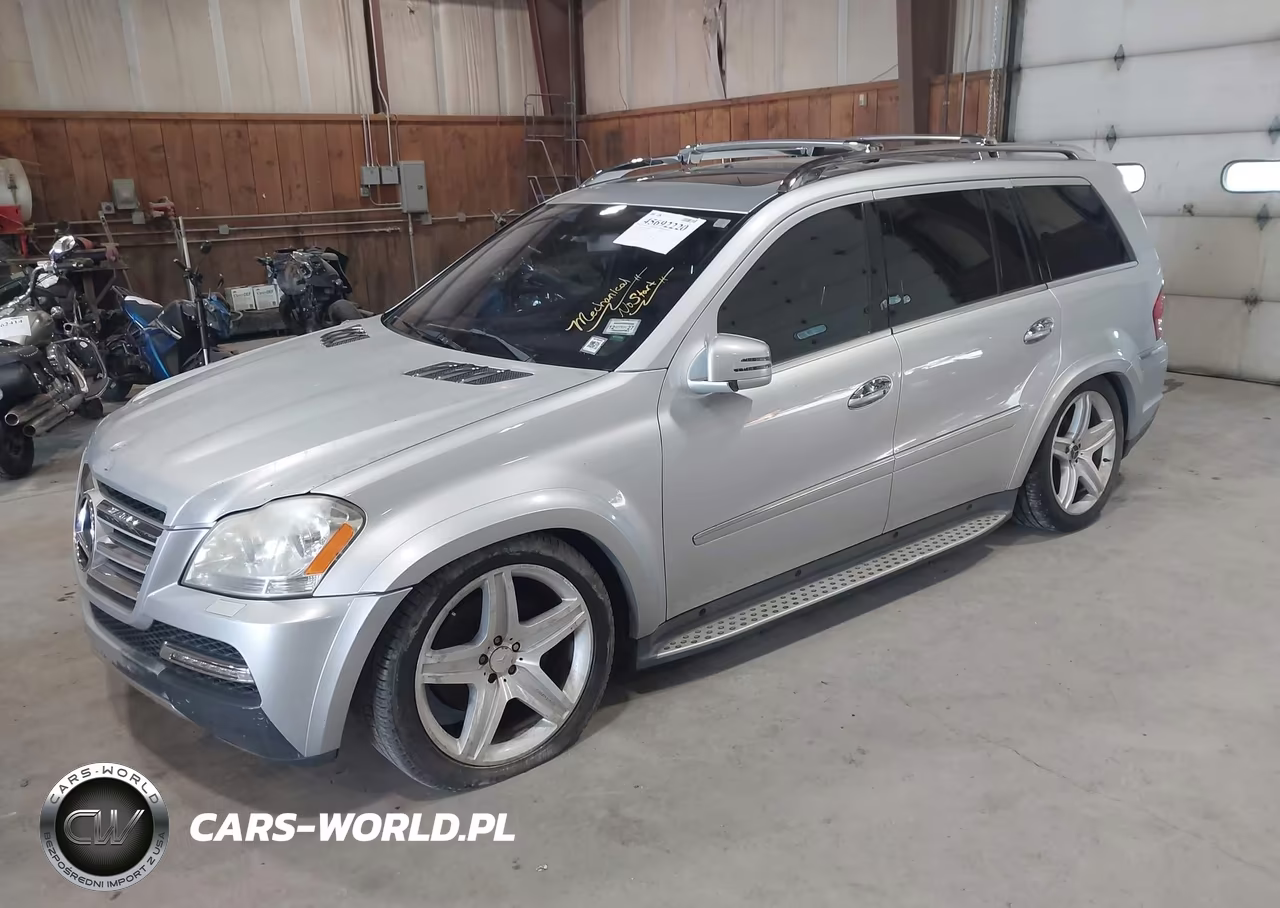 2011 Mercedes-Benz Gl 550 4Matic VIN:4JGBF8GE8BA755767 - 2