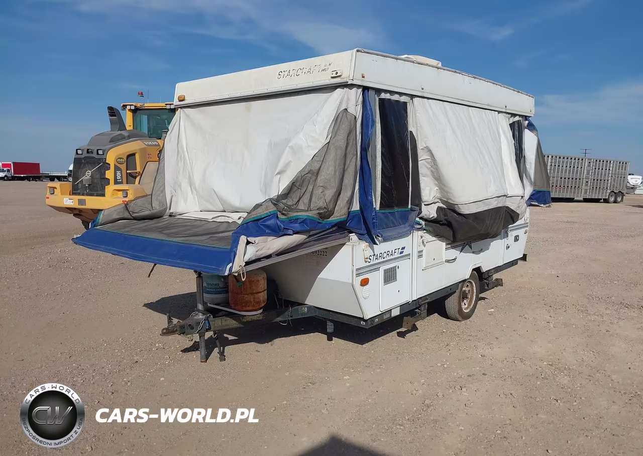 1998 Starcraft 13' Popup Trailer VIN:1SAAS01E2W1AE6546 - 2