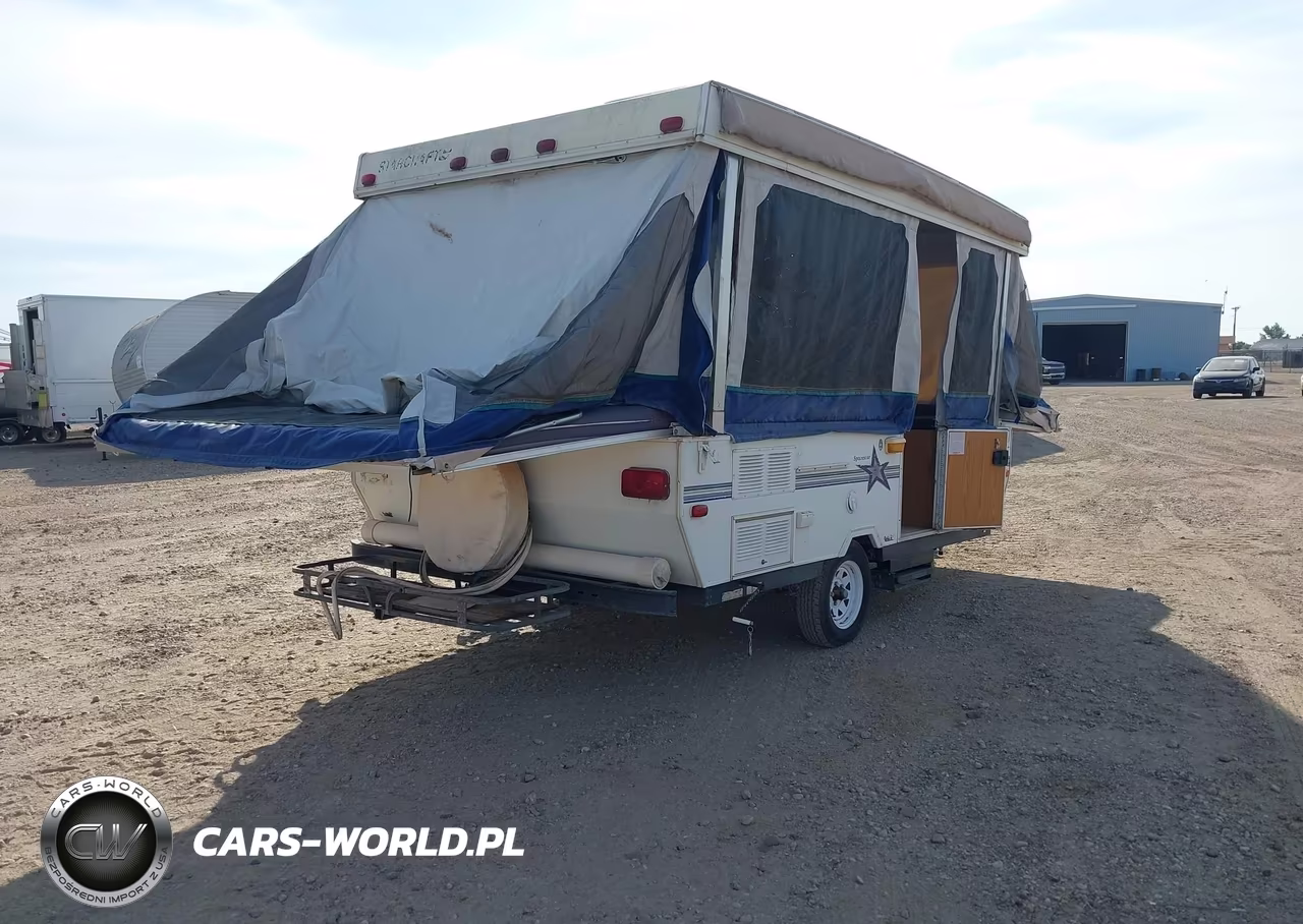 1998 Starcraft 13' Popup Trailer VIN:1SAAS01E2W1AE6546 - 4