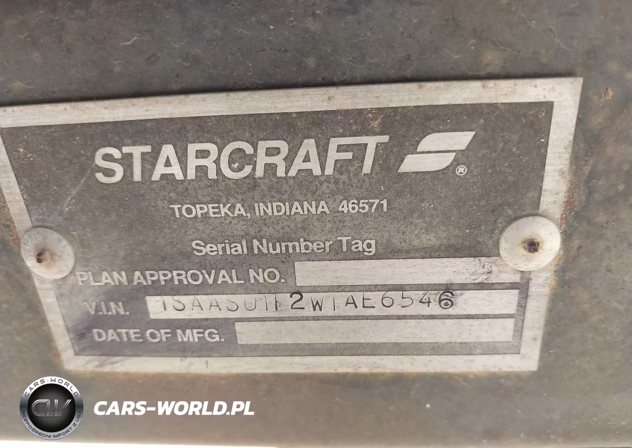 1998 Starcraft 13' Popup Trailer VIN:1SAAS01E2W1AE6546 - 9