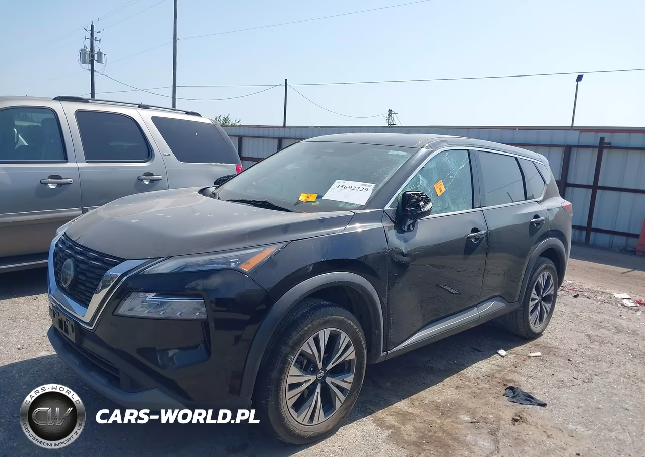 2021 Nissan Rogue Sv Fwd VIN:5N1AT3BAXMC780317 - 2
