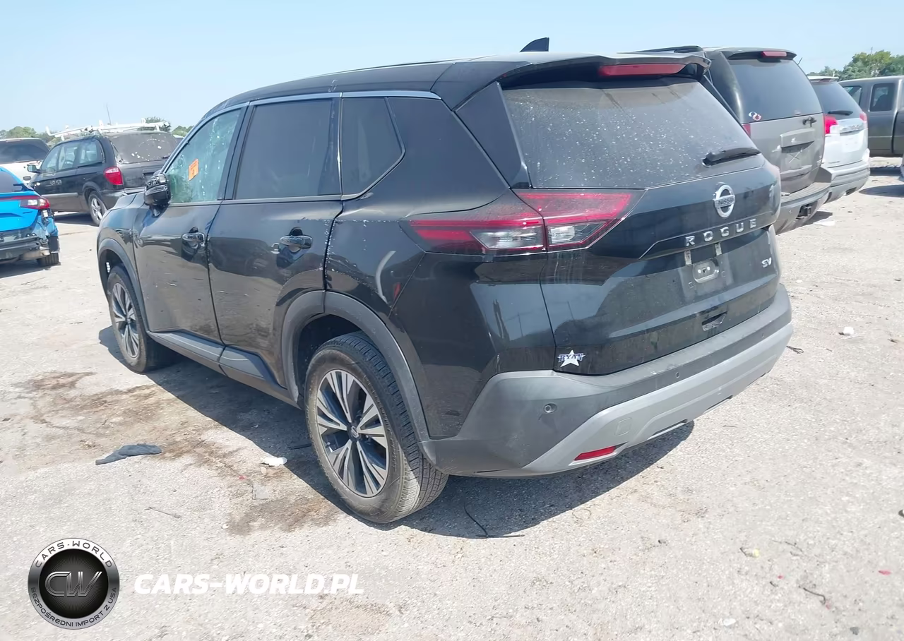 2021 Nissan Rogue Sv Fwd VIN:5N1AT3BAXMC780317 - 3