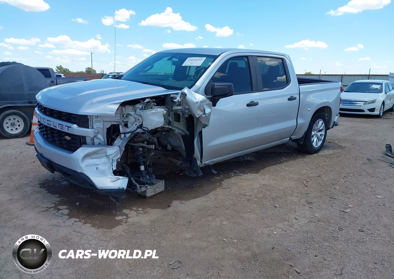 2020 Chevrolet Silverado C1500 Custom VIN:3GCPWBEH2LG340810 - 2