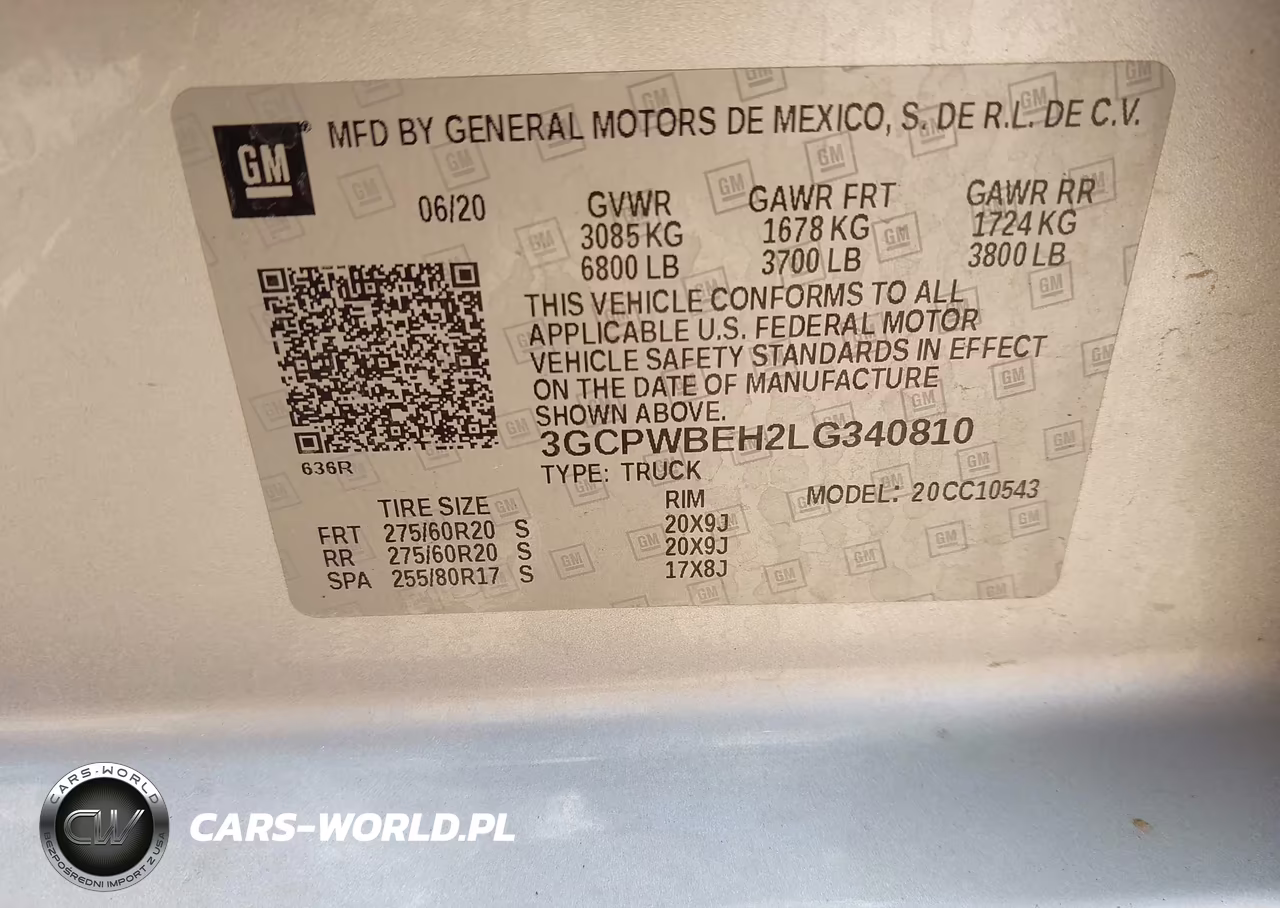 2020 Chevrolet Silverado C1500 Custom VIN:3GCPWBEH2LG340810 - 9
