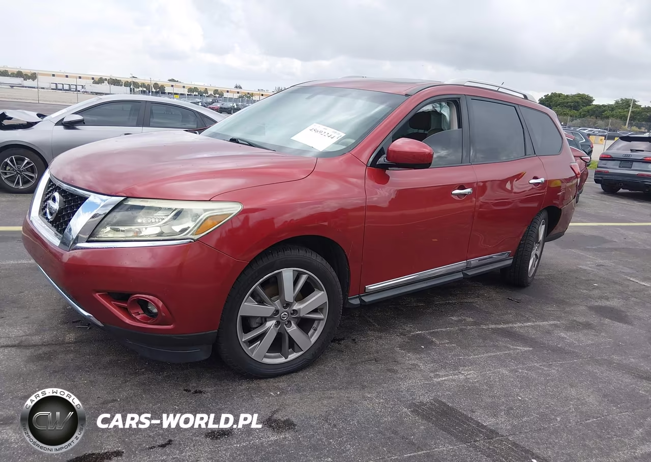 2013 Nissan Pathfinder Platinum VIN:5N1AR2MN6DC663830 - 2