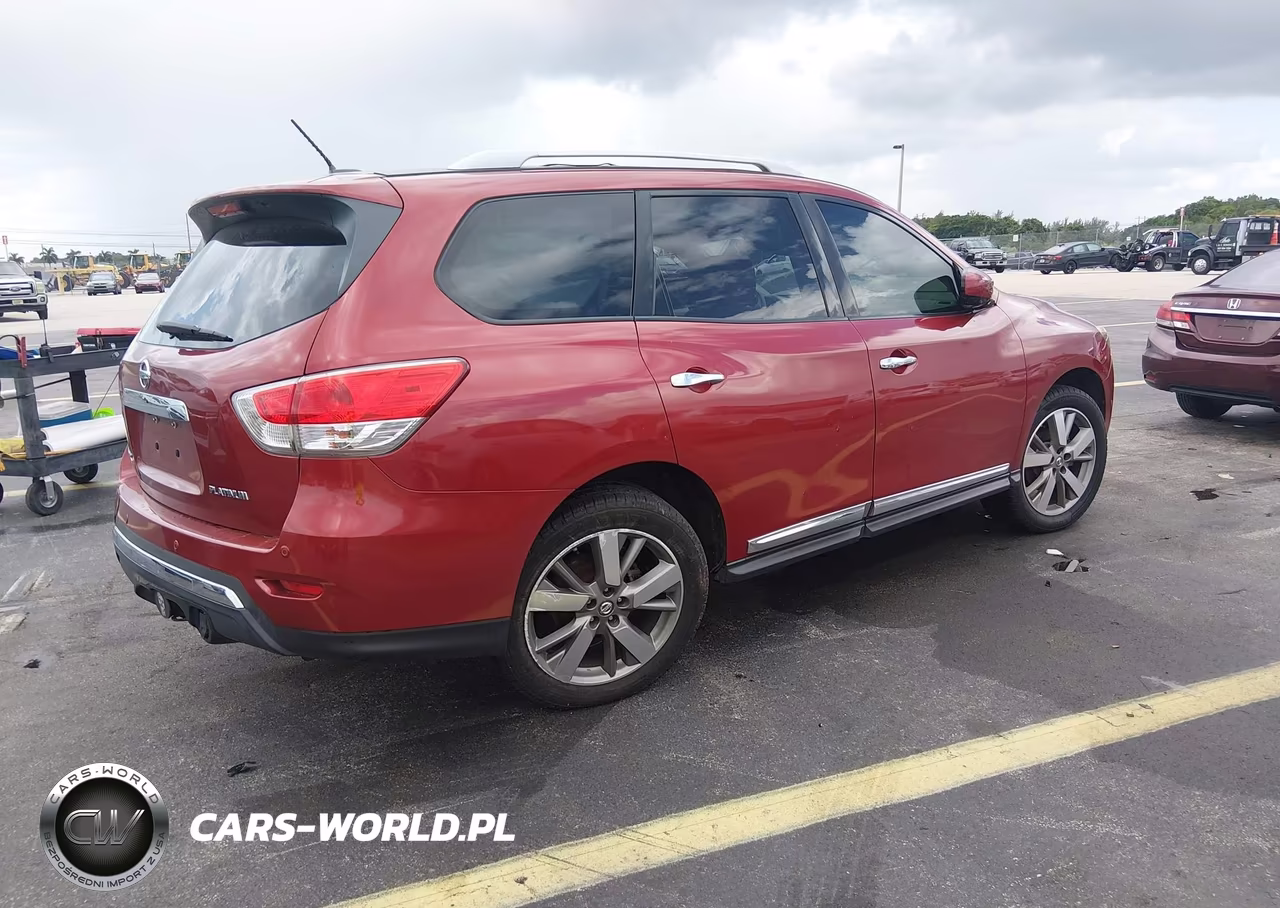 2013 Nissan Pathfinder Platinum VIN:5N1AR2MN6DC663830 - 4