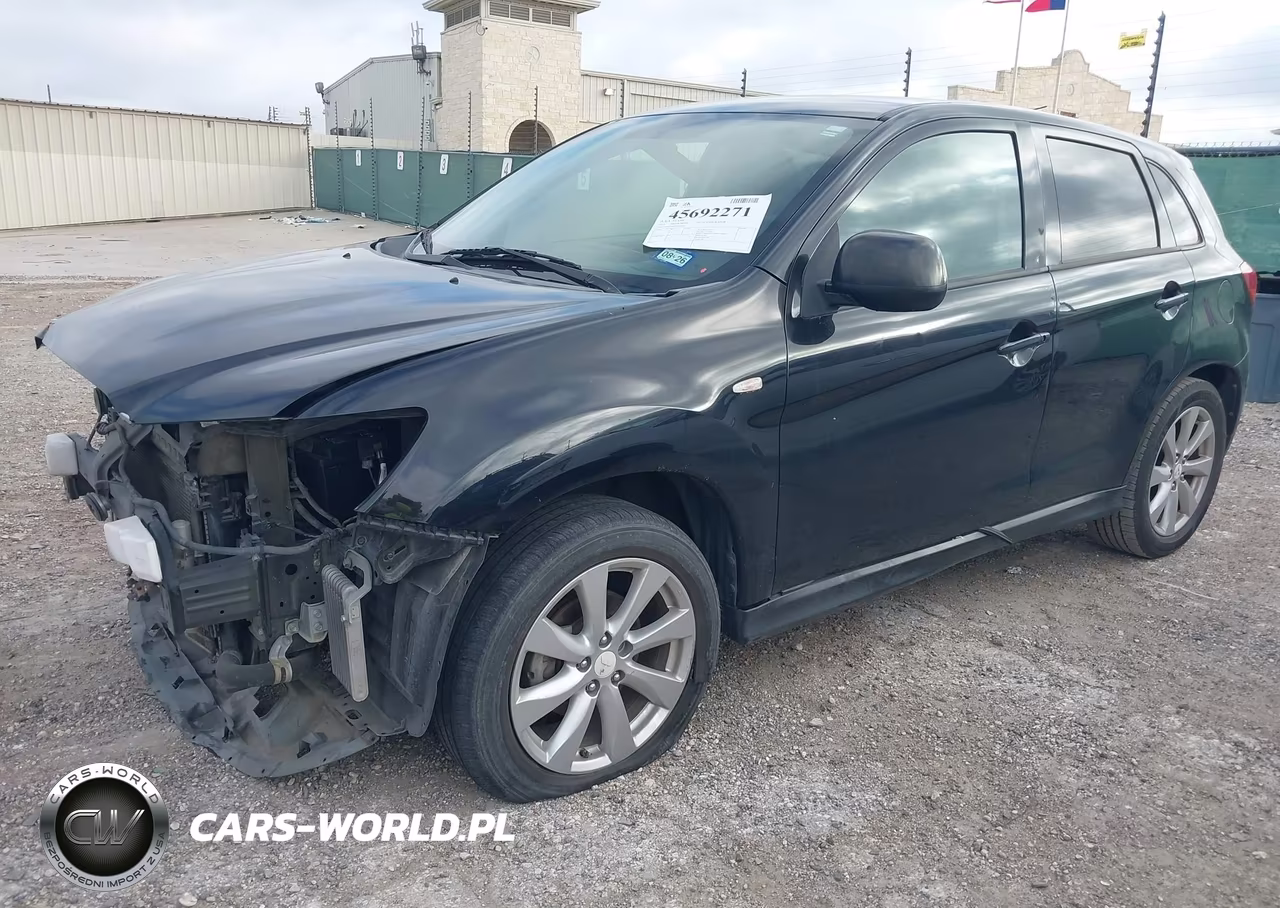 2015 Mitsubishi Outlander Sport Es VIN:4A4AP3AU5FE042607 - 2