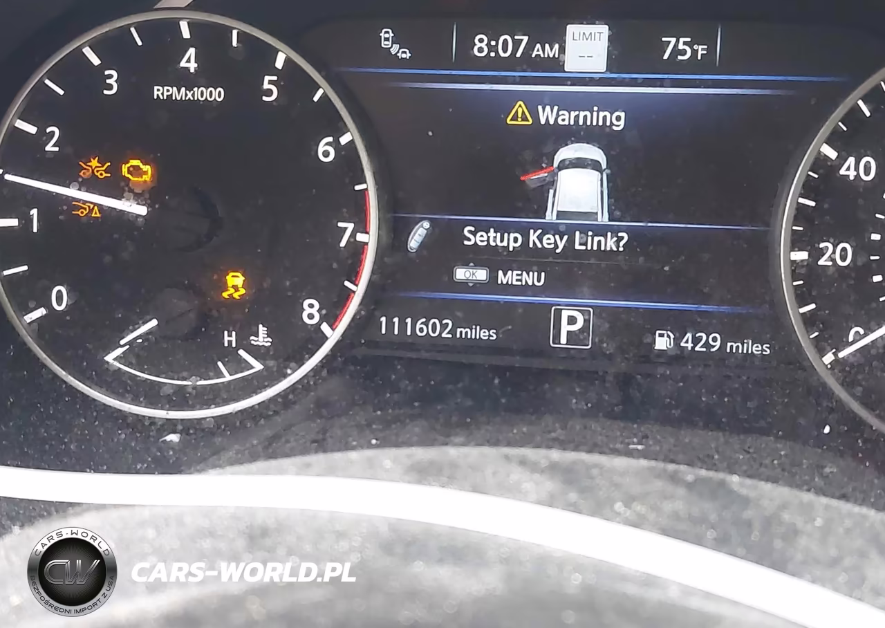2020 Nissan Maxima Sv Xtronic Cvt VIN:1N4AA6CV6LC371510 - 7