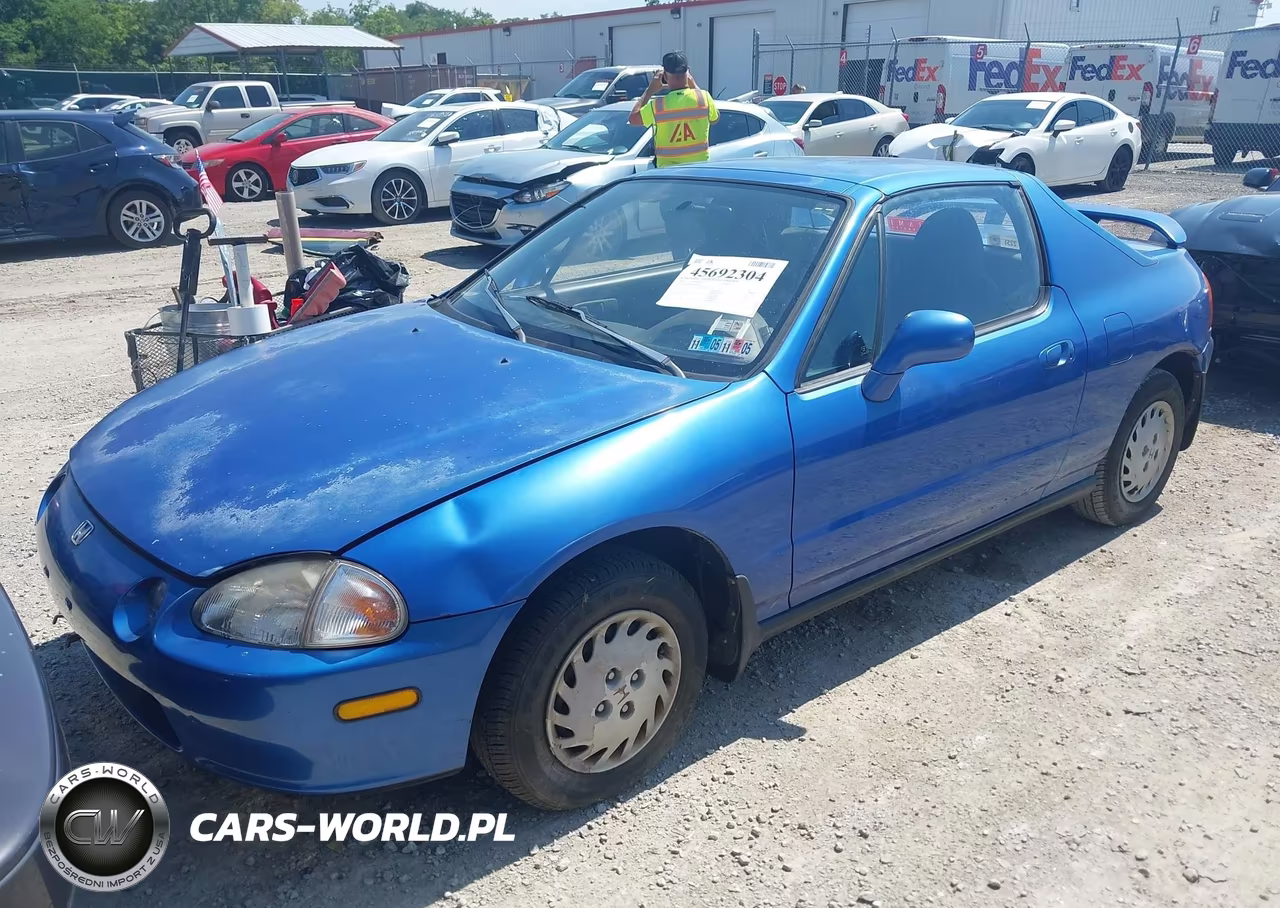 1993 Honda Civic Del Sol S VIN:JHMEG1240PS002187 - 2