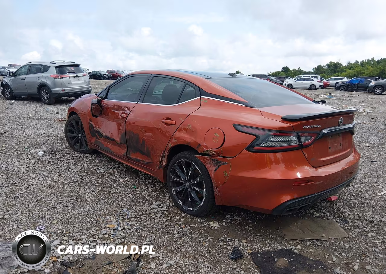 2022 Nissan Maxima Sr Xtronic Cvt VIN:1N4AA6EV9NC501098 - 3