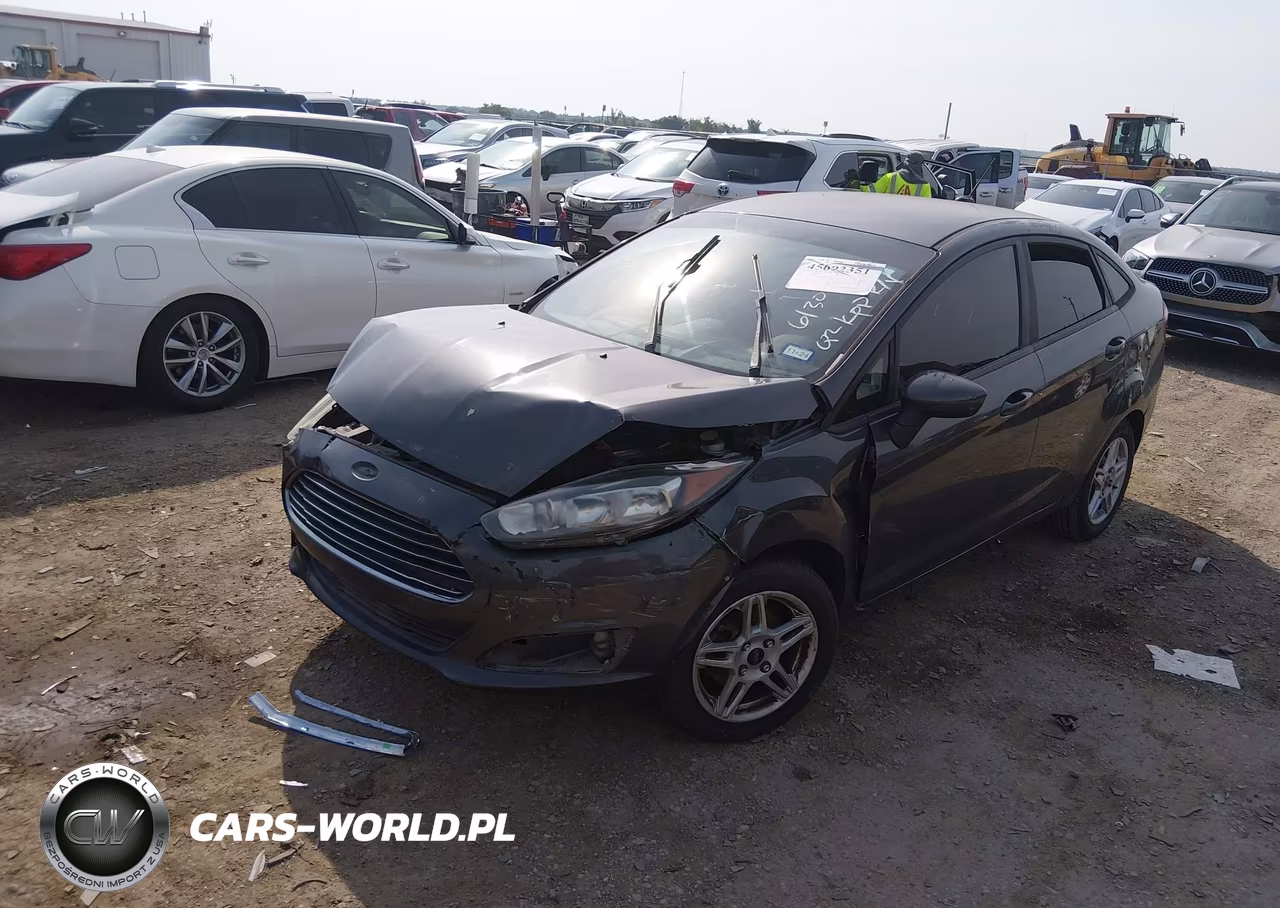 2018 Ford Fiesta Se VIN:3FADP4BJ8JM122927 - 2