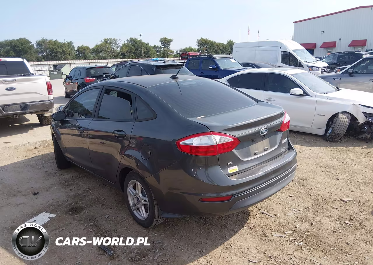 2018 Ford Fiesta Se VIN:3FADP4BJ8JM122927 - 3