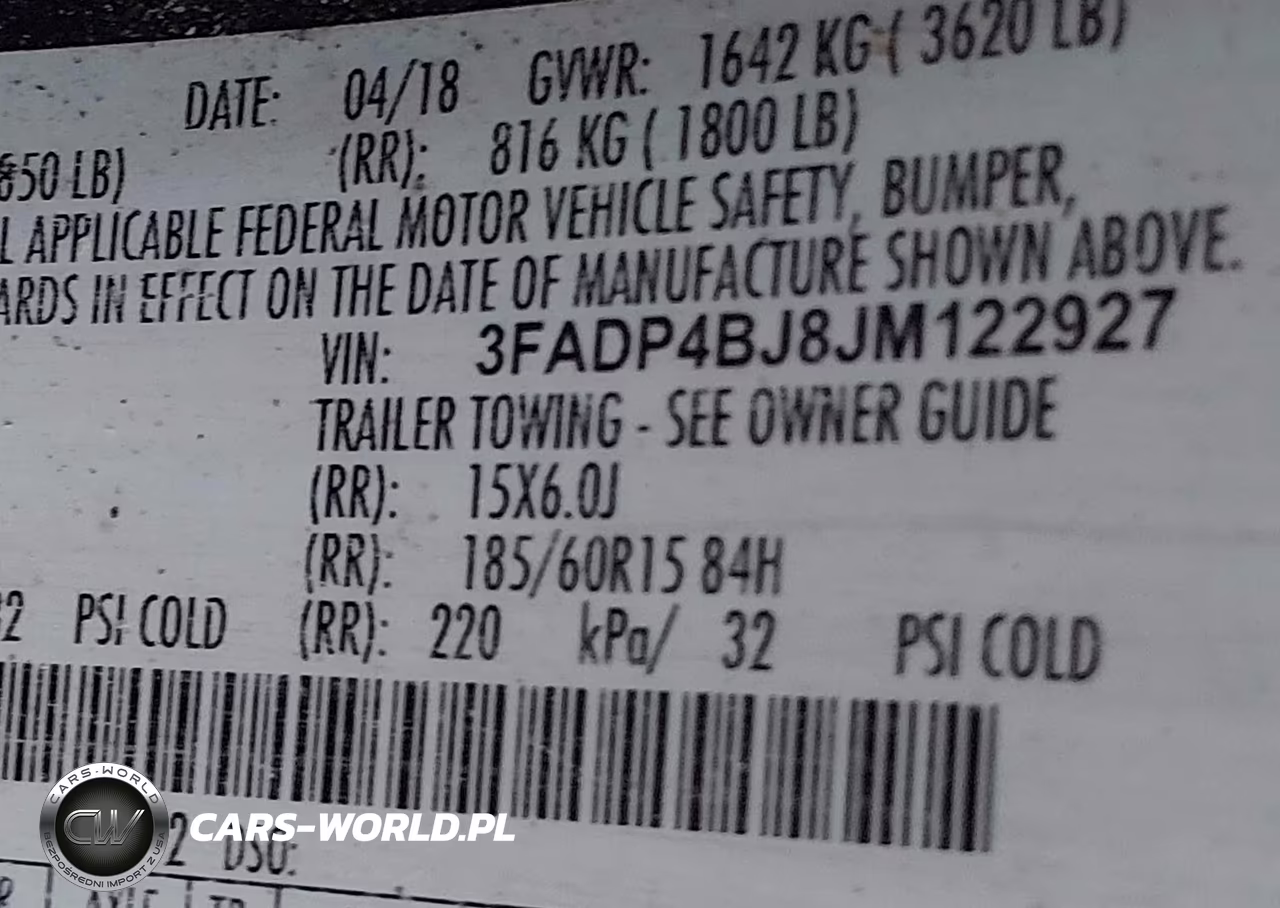 2018 Ford Fiesta Se VIN:3FADP4BJ8JM122927 - 9