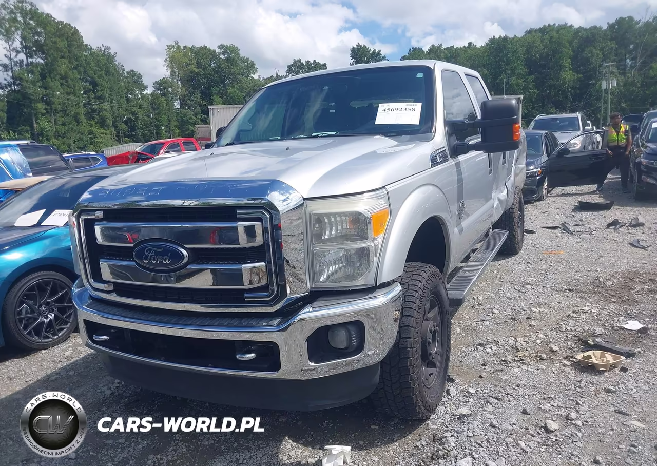 2012 Ford Super Duty F-250 Srw Xlt VIN:1FT7W2BT0CED18725 - 2