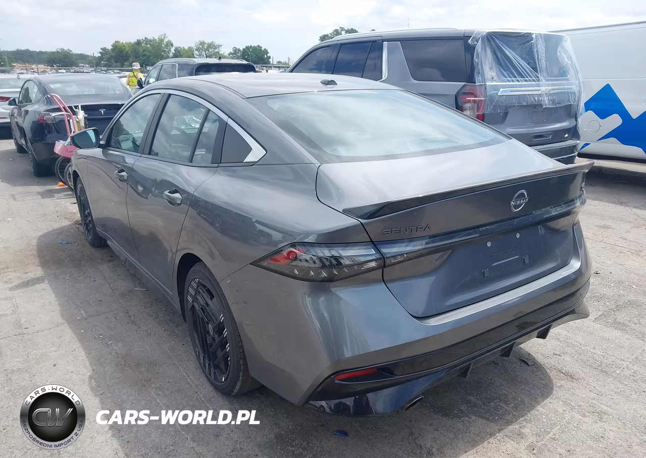 2026 Nissan Sentra Sr VIN:3N1AB9DV4TY272895 - 3