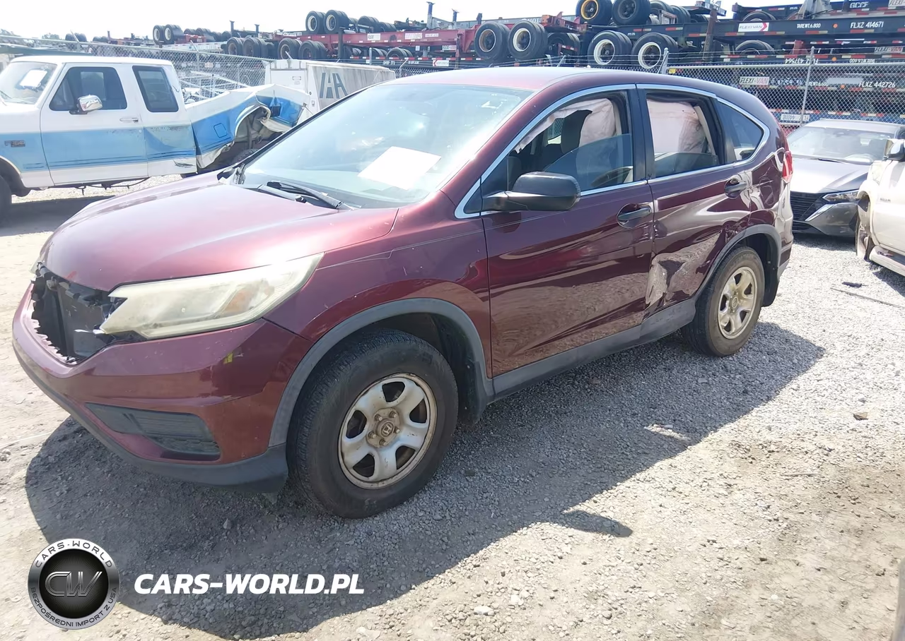 2015 Honda Cr-V Lx VIN:2HKRM3H39FH538588 - 2