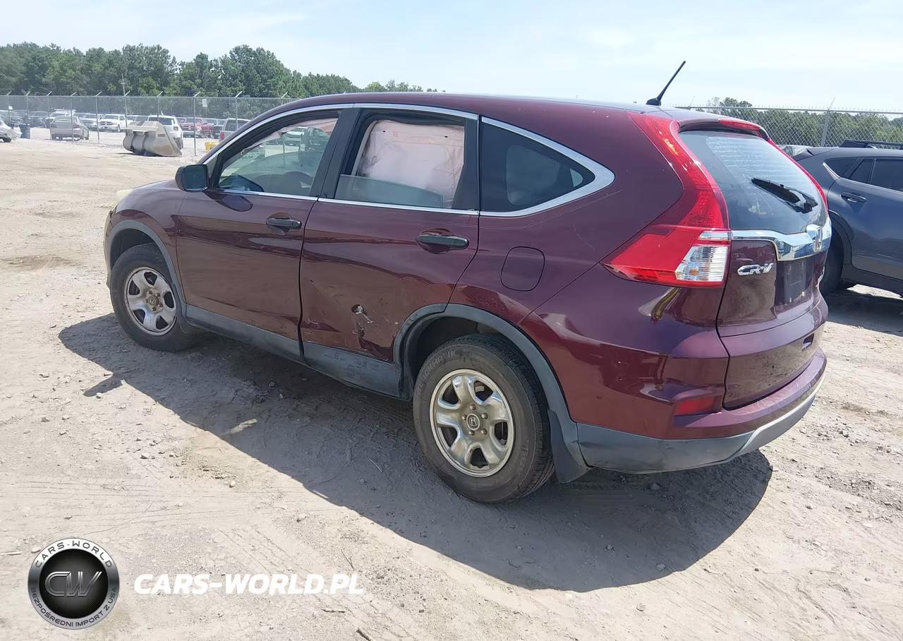 2015 Honda Cr-V Lx VIN:2HKRM3H39FH538588 - 3