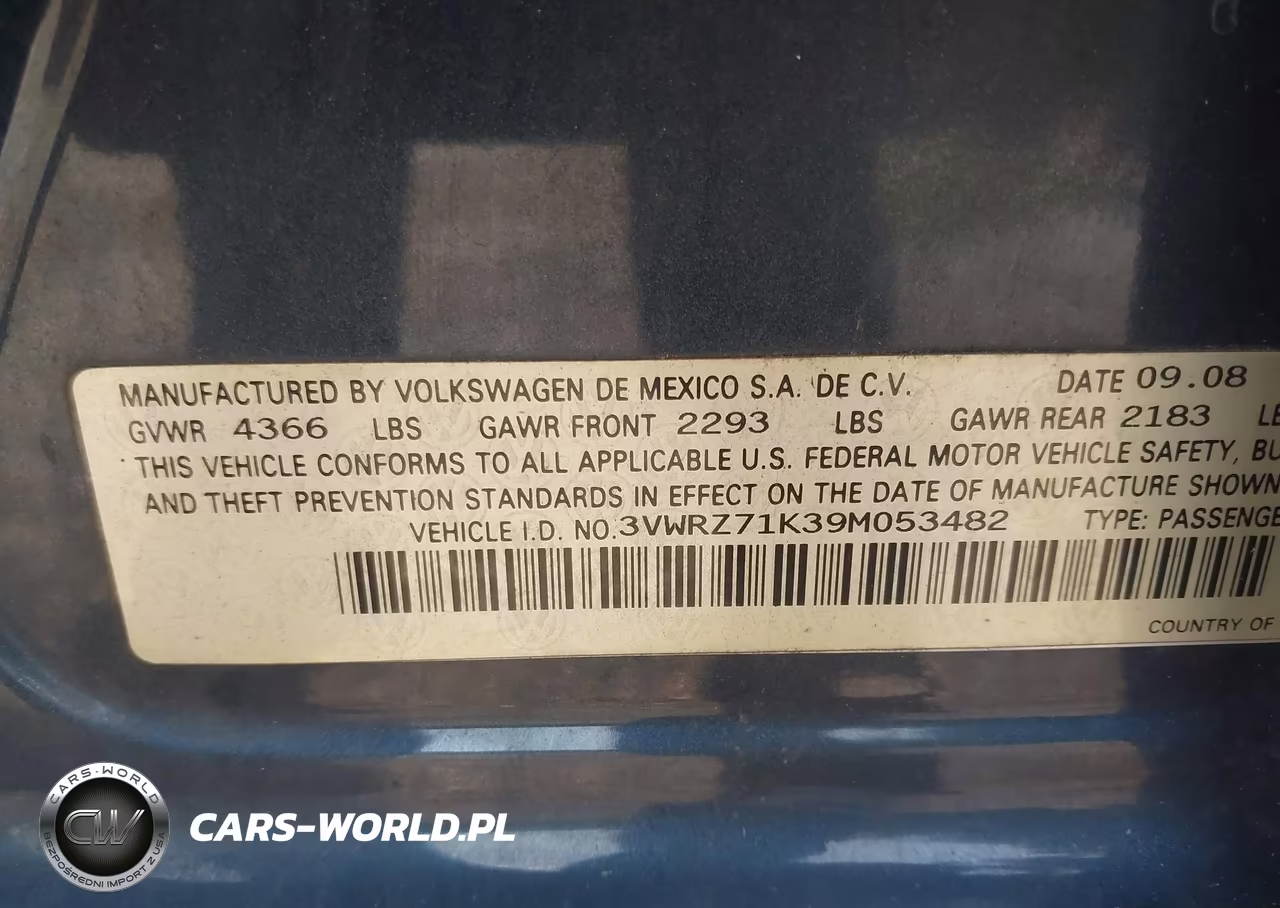 2009 Volkswagen Jetta Se-Sel VIN:3VWRZ71K39M053482 - 9