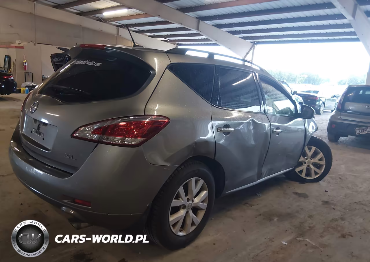 2012 Nissan Murano Sl VIN:JN8AZ1MU3CW103920 - 4