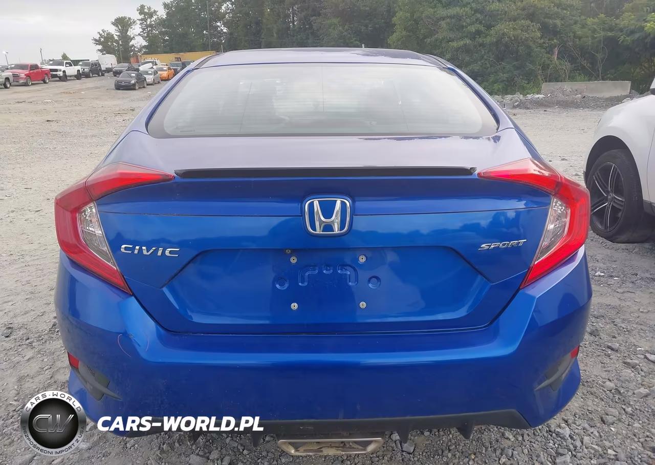 2019 Honda Civic Sport VIN:2HGFC2F80KH596849 - 16