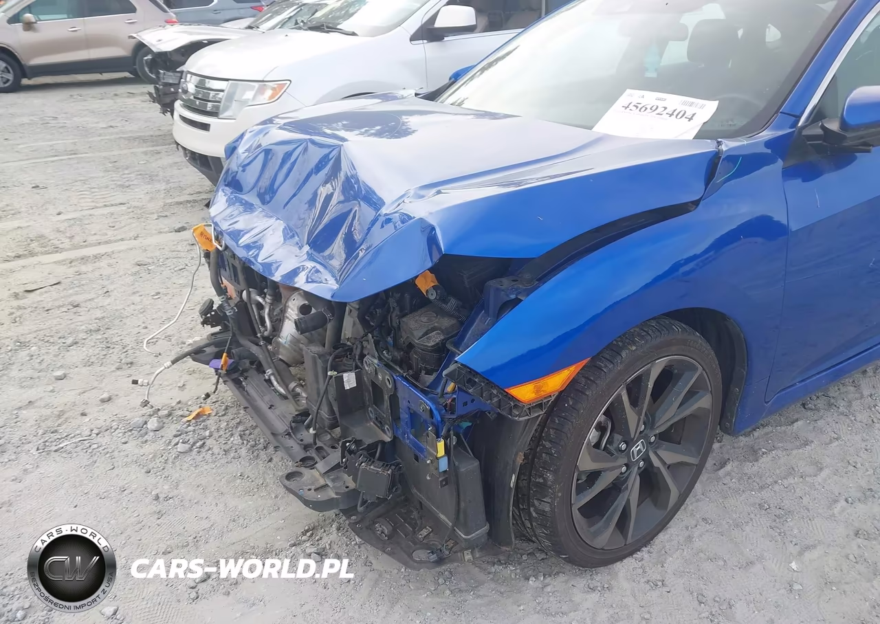 2019 Honda Civic Sport VIN:2HGFC2F80KH596849 - 6