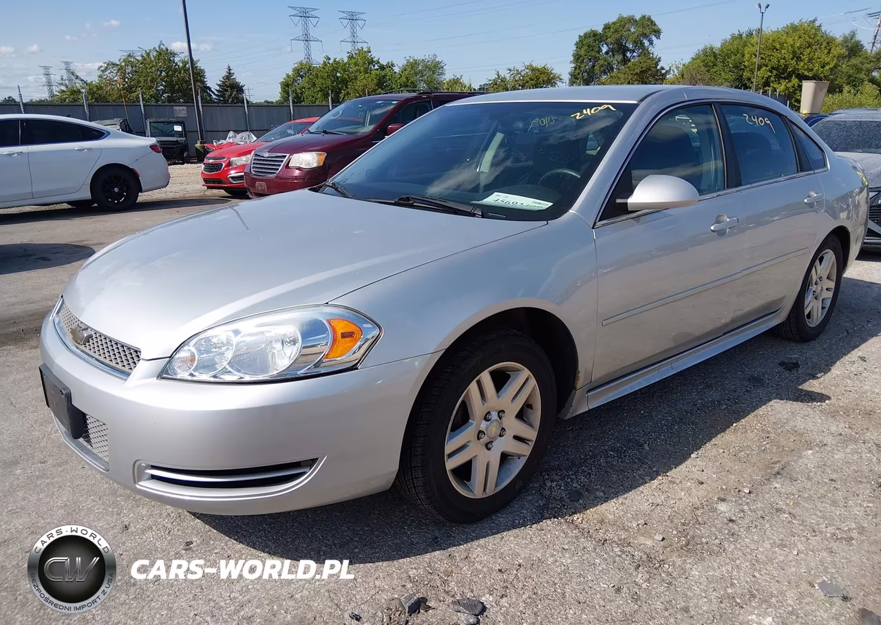 2012 Chevrolet Impala Lt VIN:2G1WG5E32C1293357 - 2