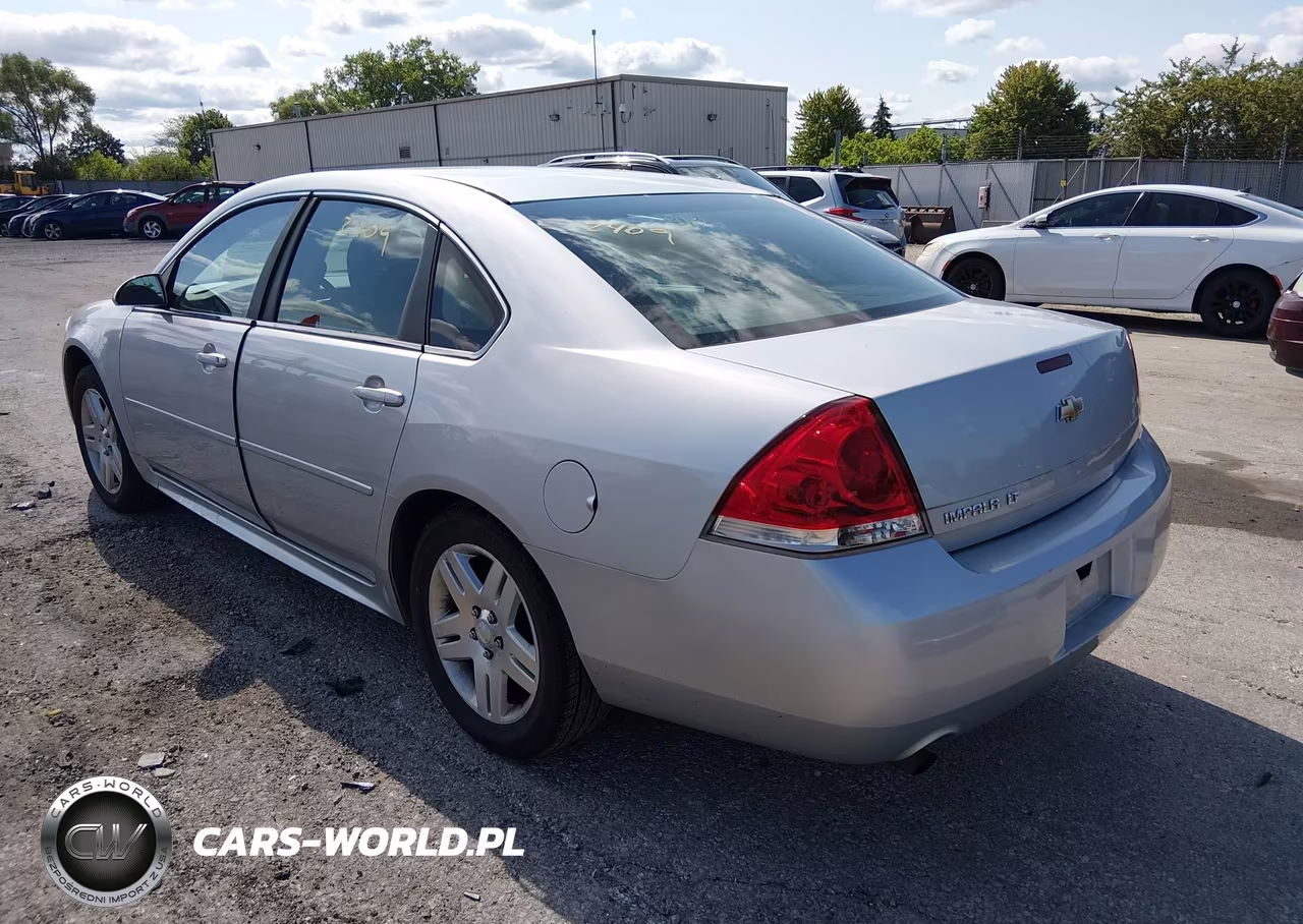 2012 Chevrolet Impala Lt VIN:2G1WG5E32C1293357 - 3