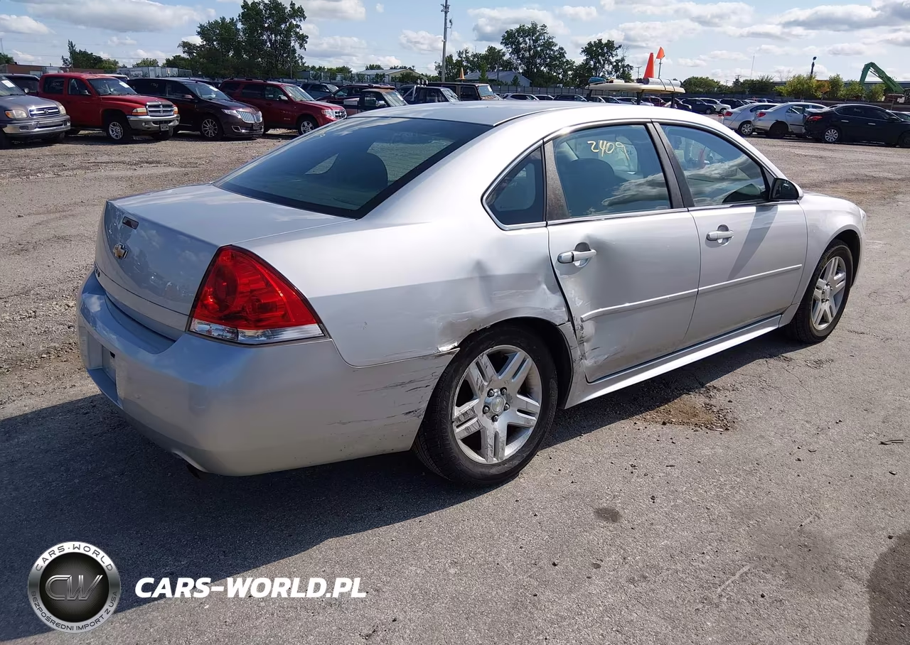 2012 Chevrolet Impala Lt VIN:2G1WG5E32C1293357 - 4