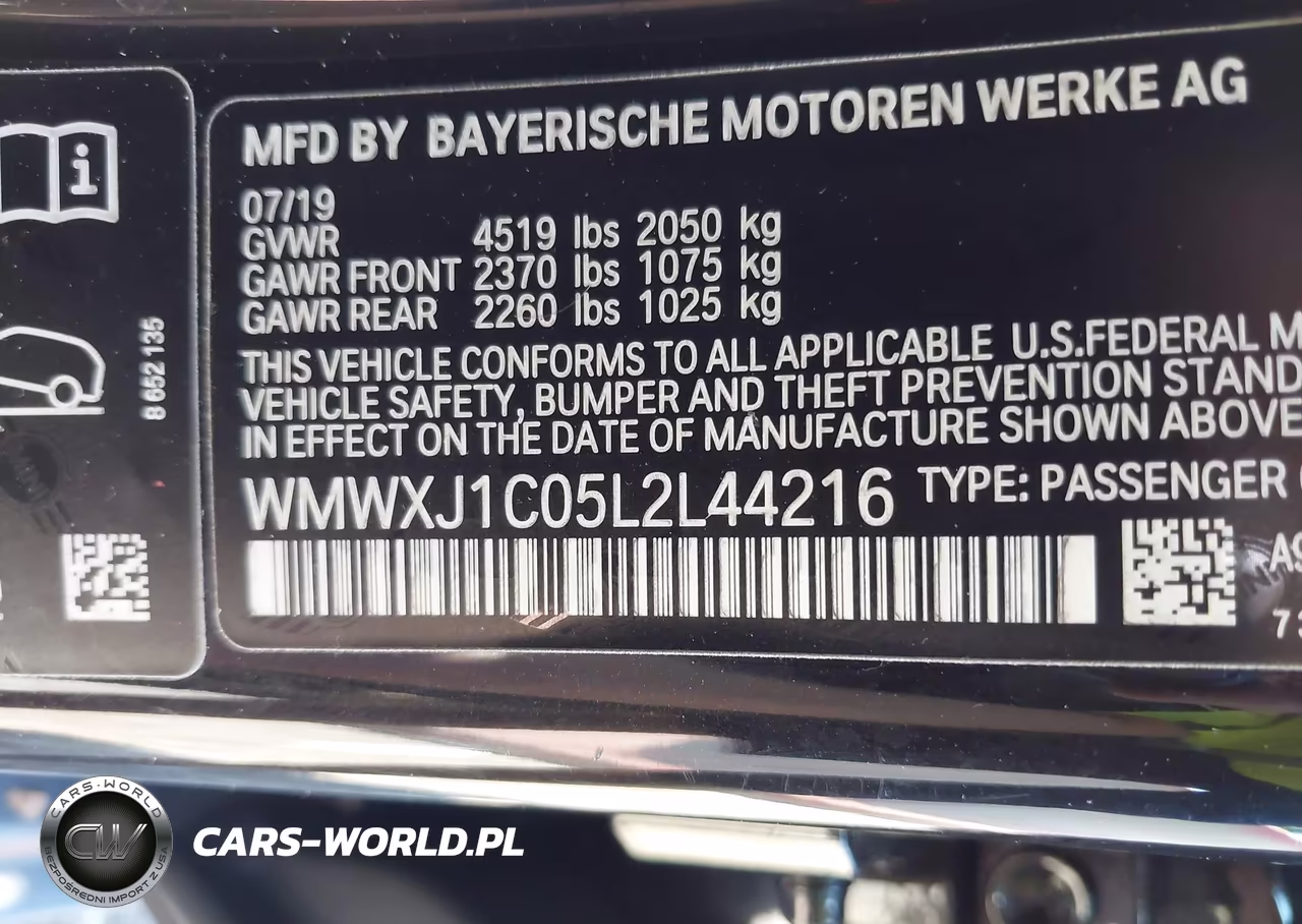 2020 Mini Clubman Cooper S VIN:WMWXJ1C05L2L44216 - 9