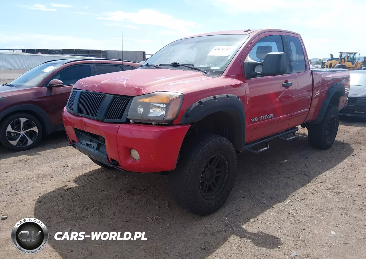 2008 Nissan Titan Le-Pro-4X-Se VIN:1N6BA06C48N347494 - 2