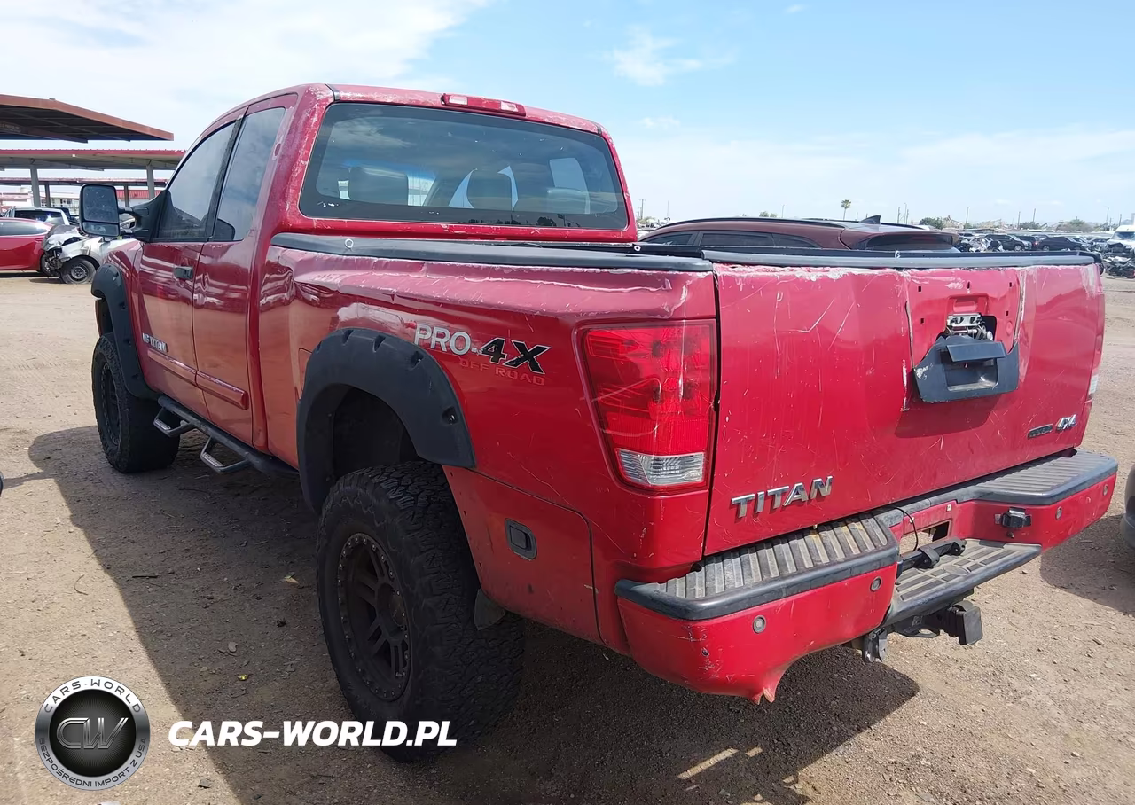 2008 Nissan Titan Le-Pro-4X-Se VIN:1N6BA06C48N347494 - 3