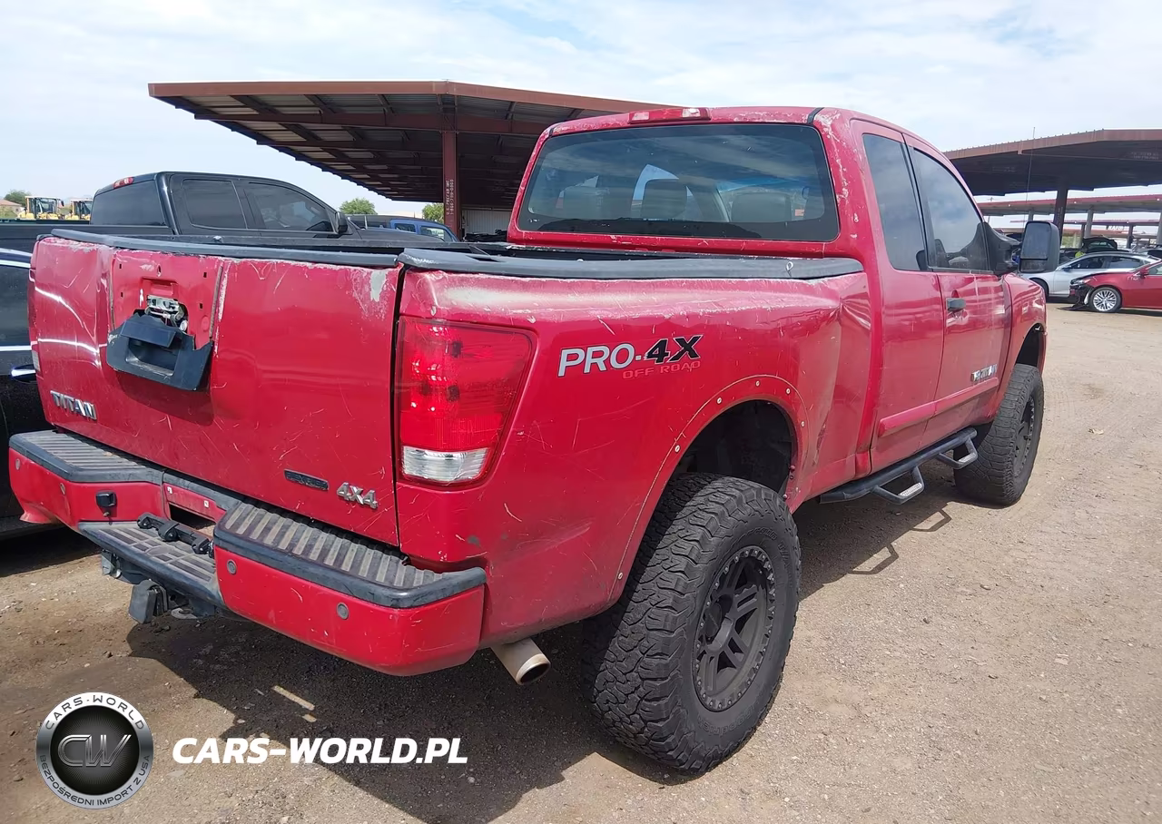 2008 Nissan Titan Le-Pro-4X-Se VIN:1N6BA06C48N347494 - 4