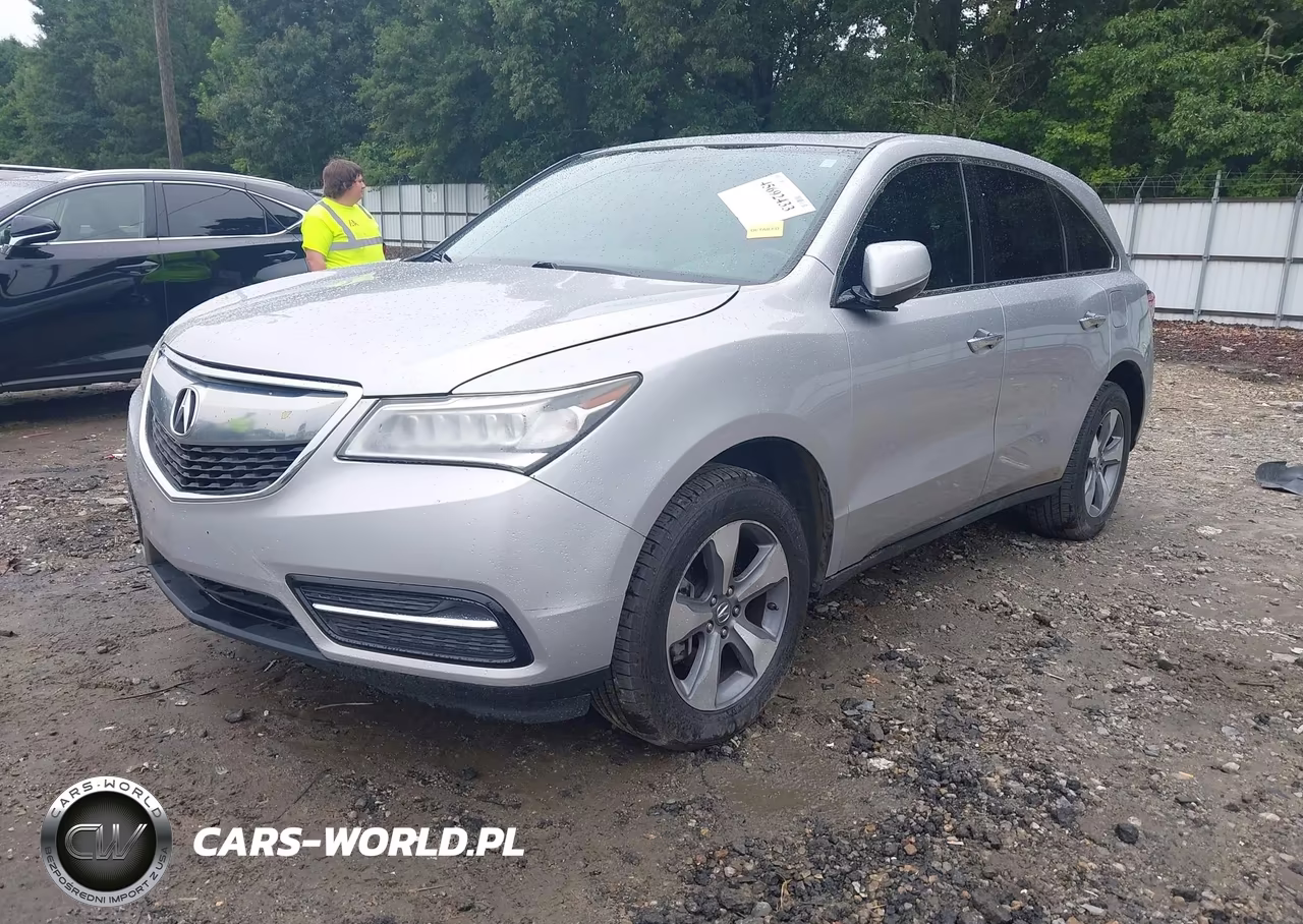2015 Acura Mdx VIN:5FRYD4H27FB003099 - 2