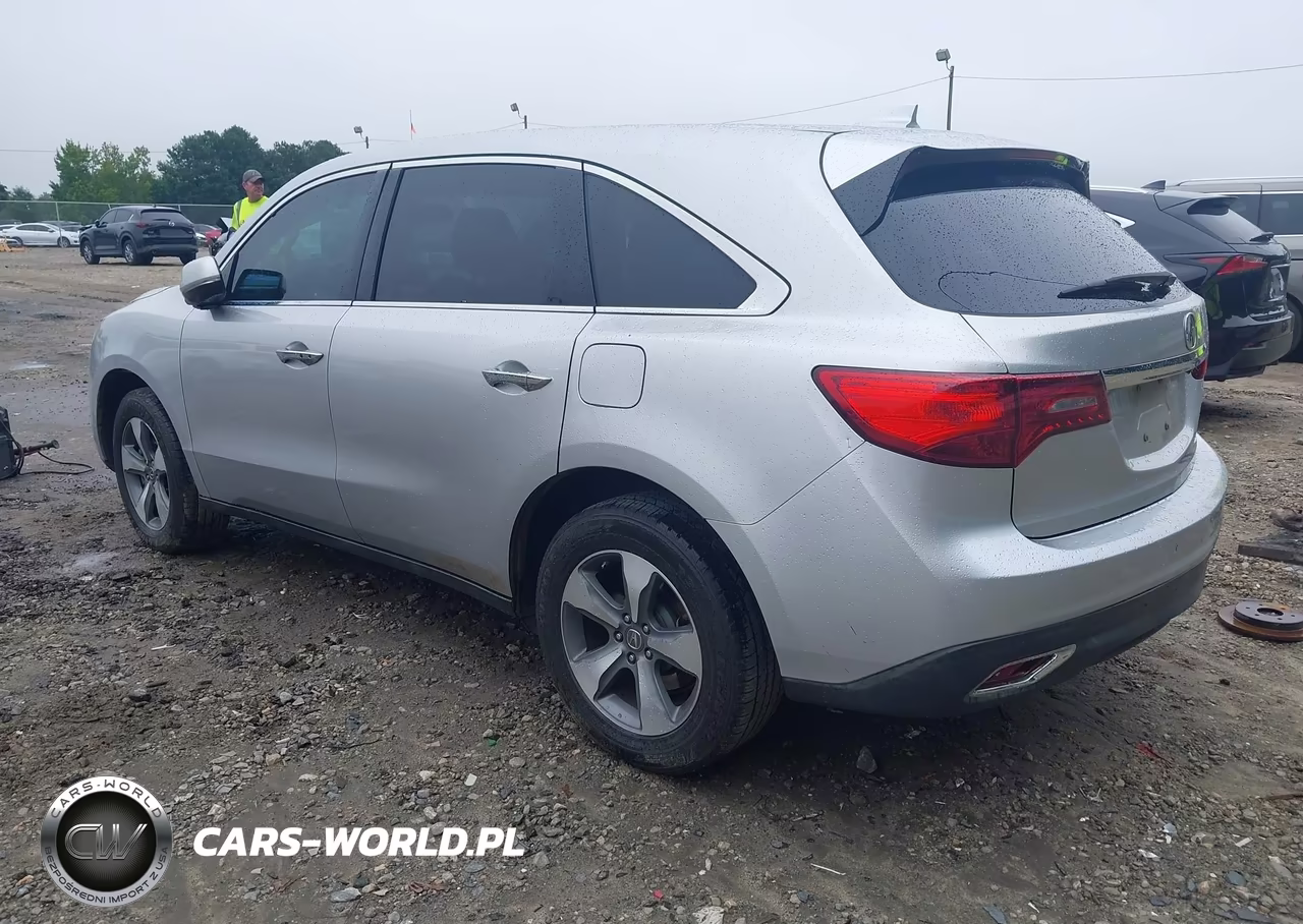 2015 Acura Mdx VIN:5FRYD4H27FB003099 - 3