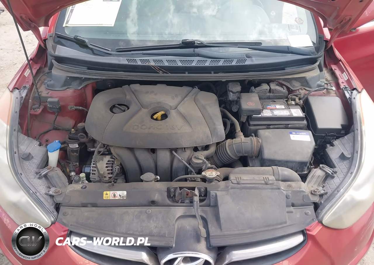 2012 Hyundai Elantra Limited (Ulsan Plant) VIN:KMHDH4AE2CU243328 - 10