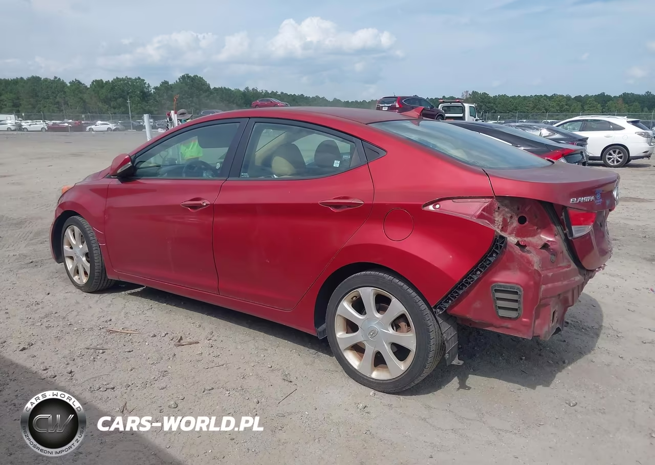 2012 Hyundai Elantra Limited (Ulsan Plant) VIN:KMHDH4AE2CU243328 - 14
