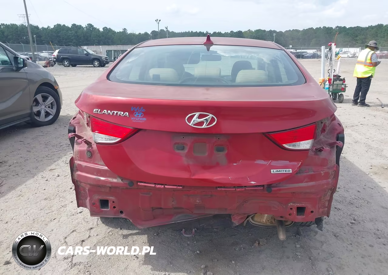 2012 Hyundai Elantra Limited (Ulsan Plant) VIN:KMHDH4AE2CU243328 - 16